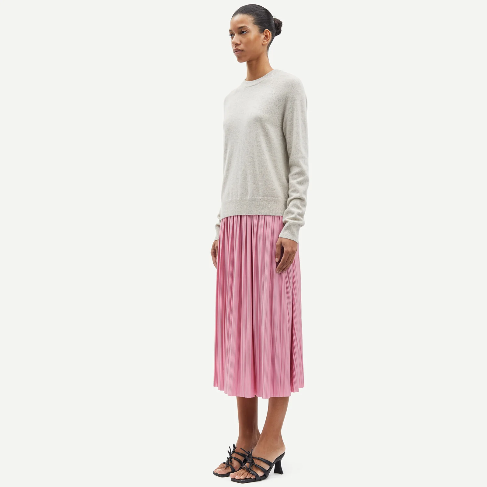 Boston O-Neck Jumper 6304 foggy dew mel. - Image 2