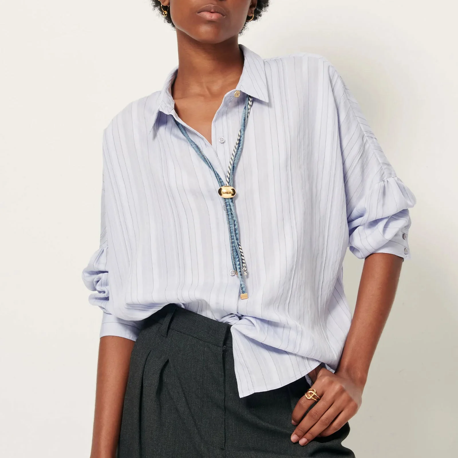 Botan Blouse celeste