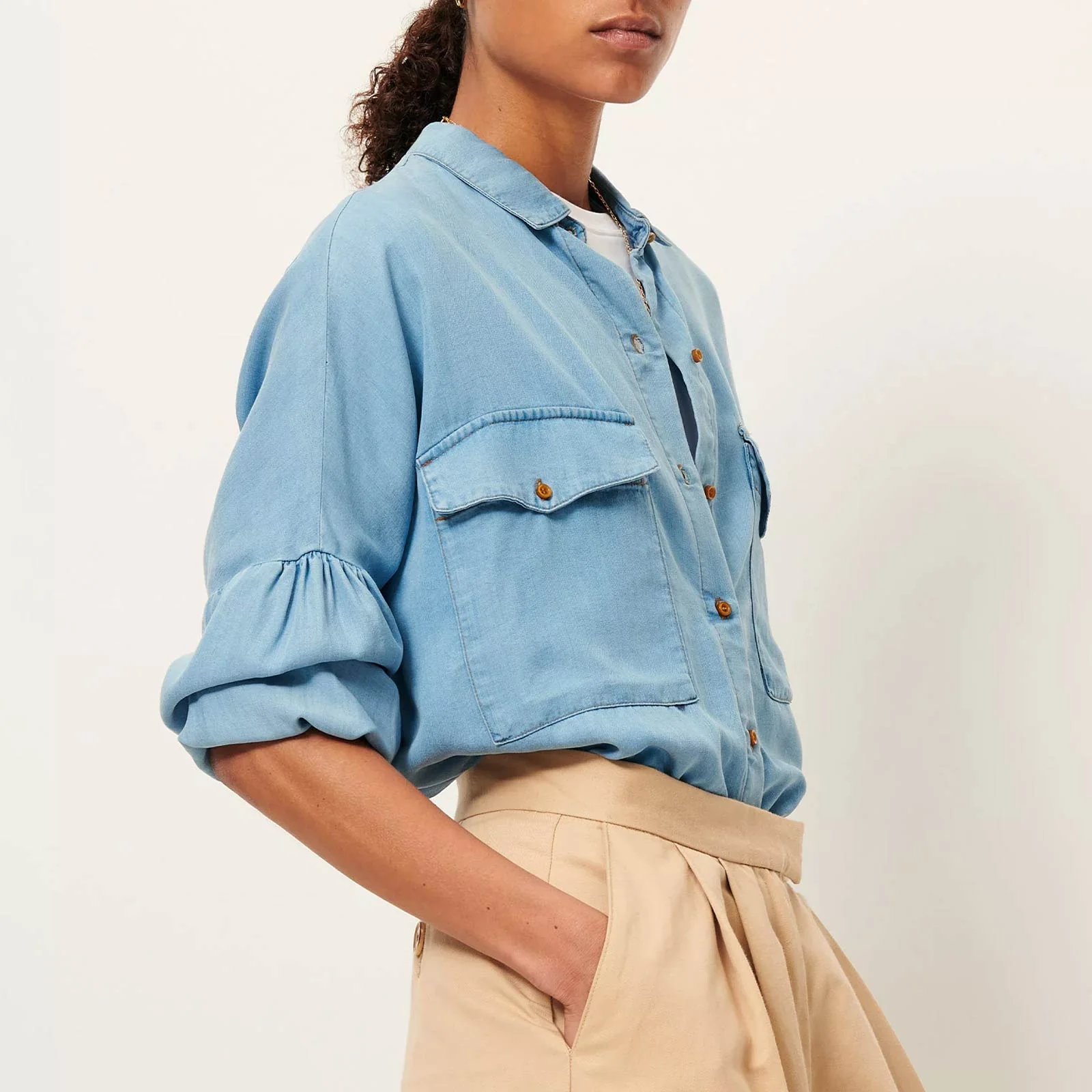Botania Shirt provencia blue