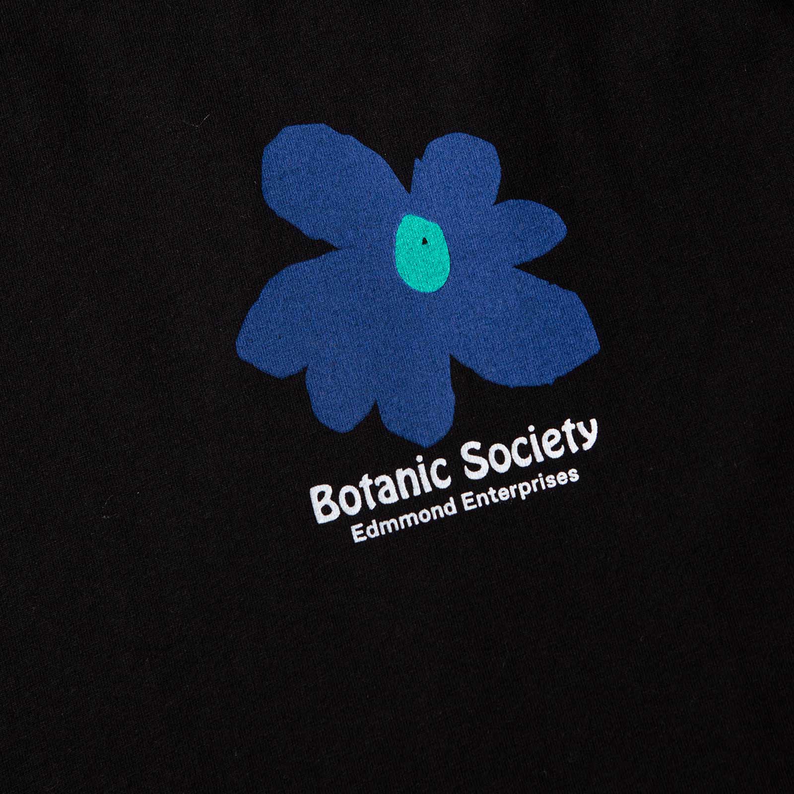 Botanic Society Tee plain black - Image 3