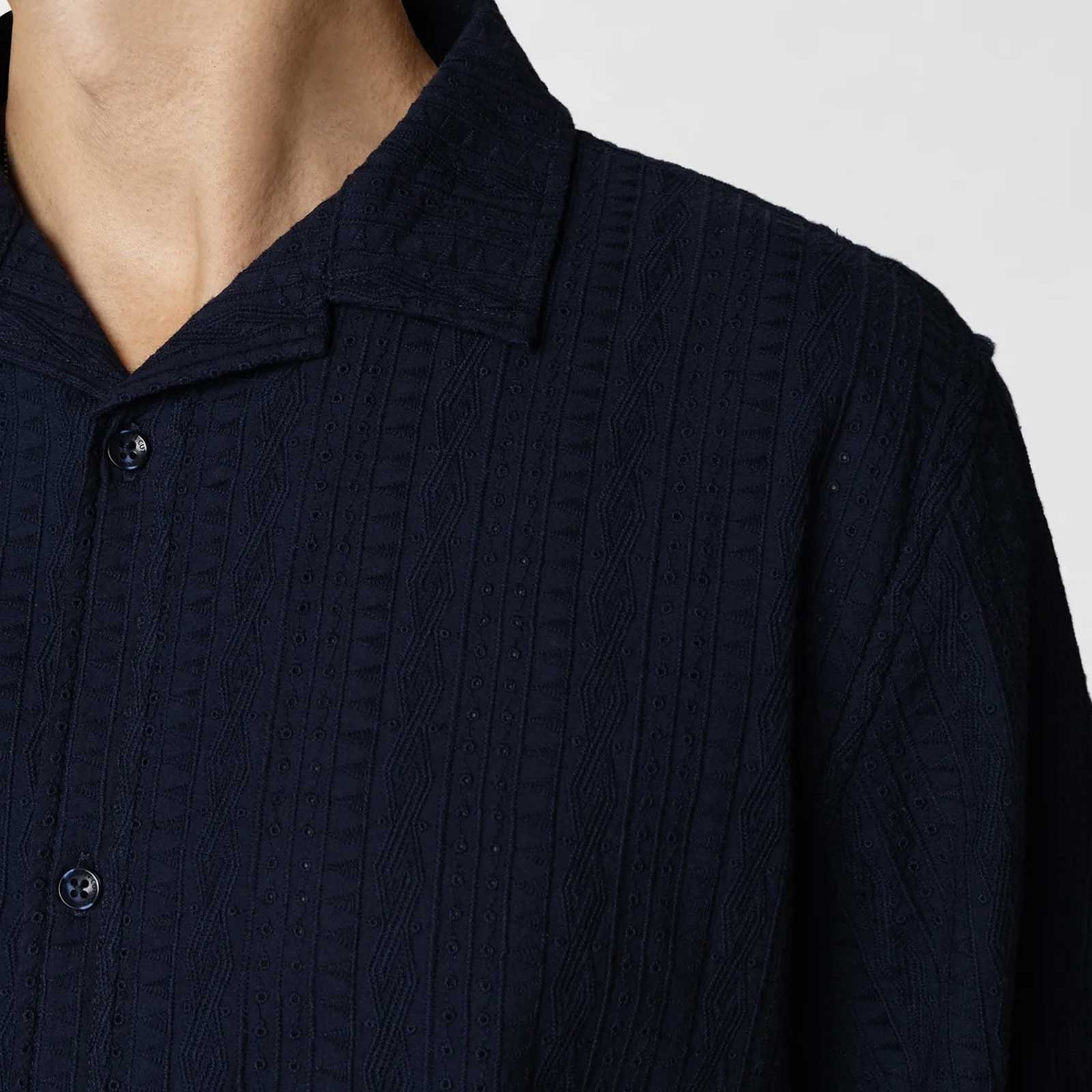 Bowling Bob SS Shirt navy - Image 4