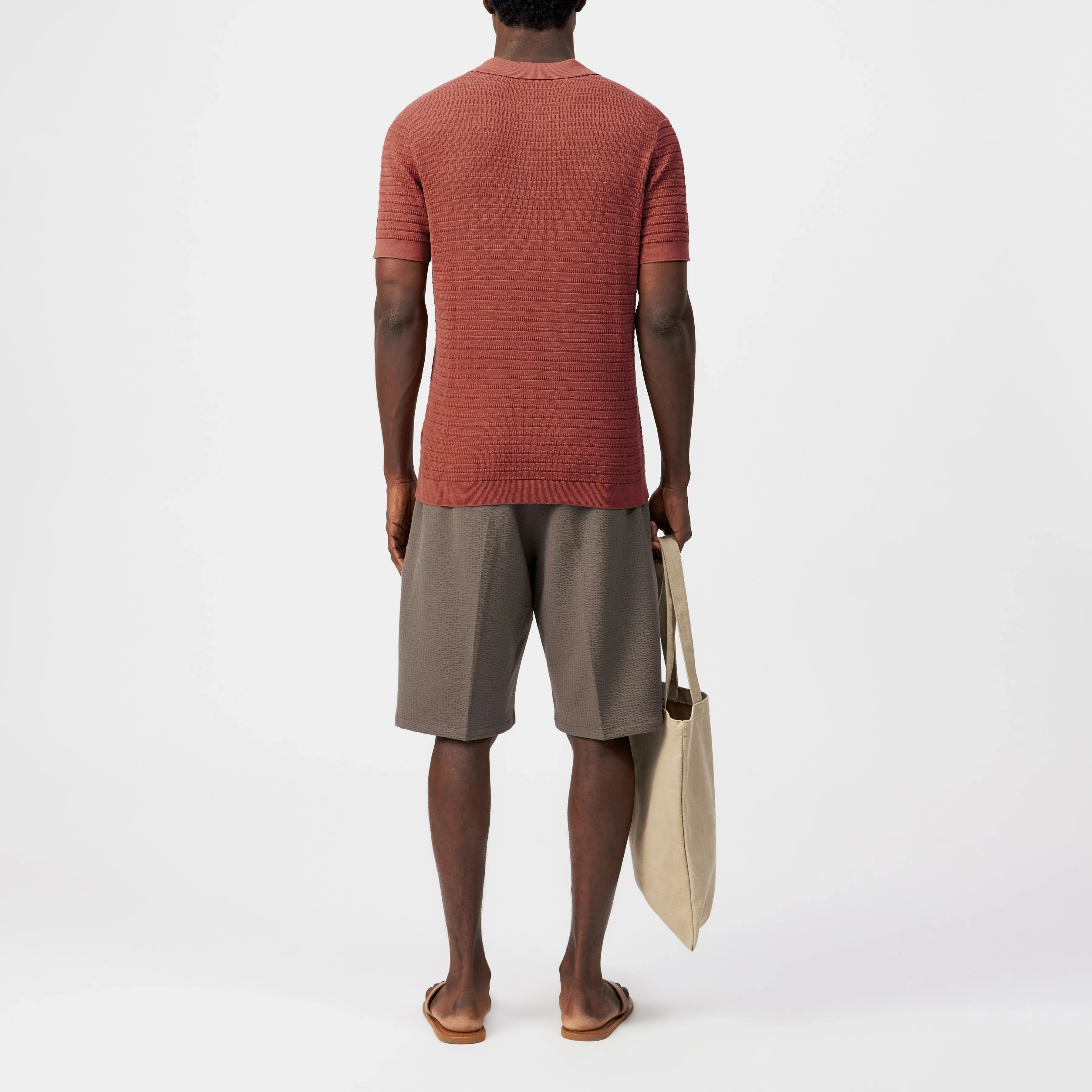Braian Polo Shirt 420052 burnt coral - Image 2