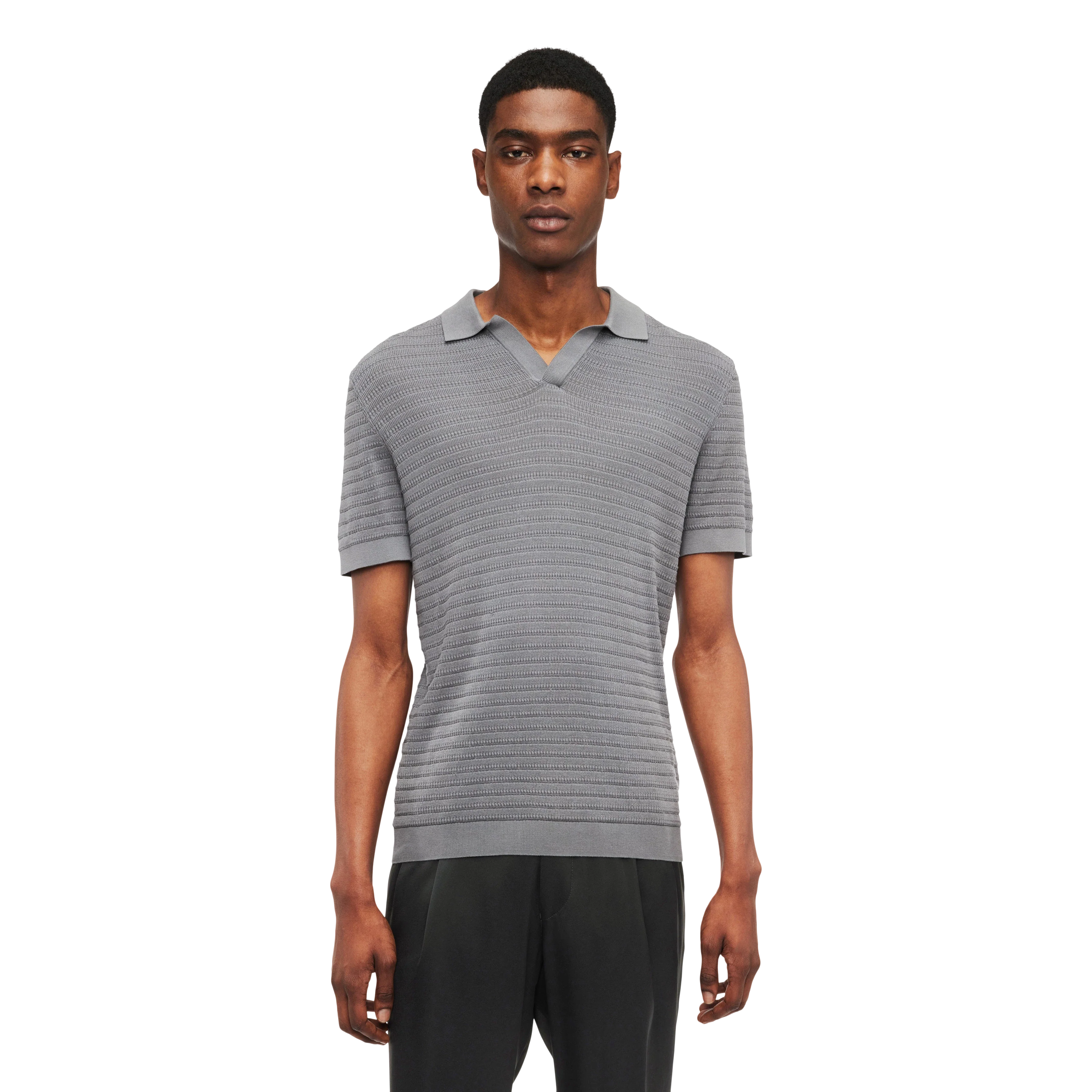 Braian Polo Shirt 420052 granite grey