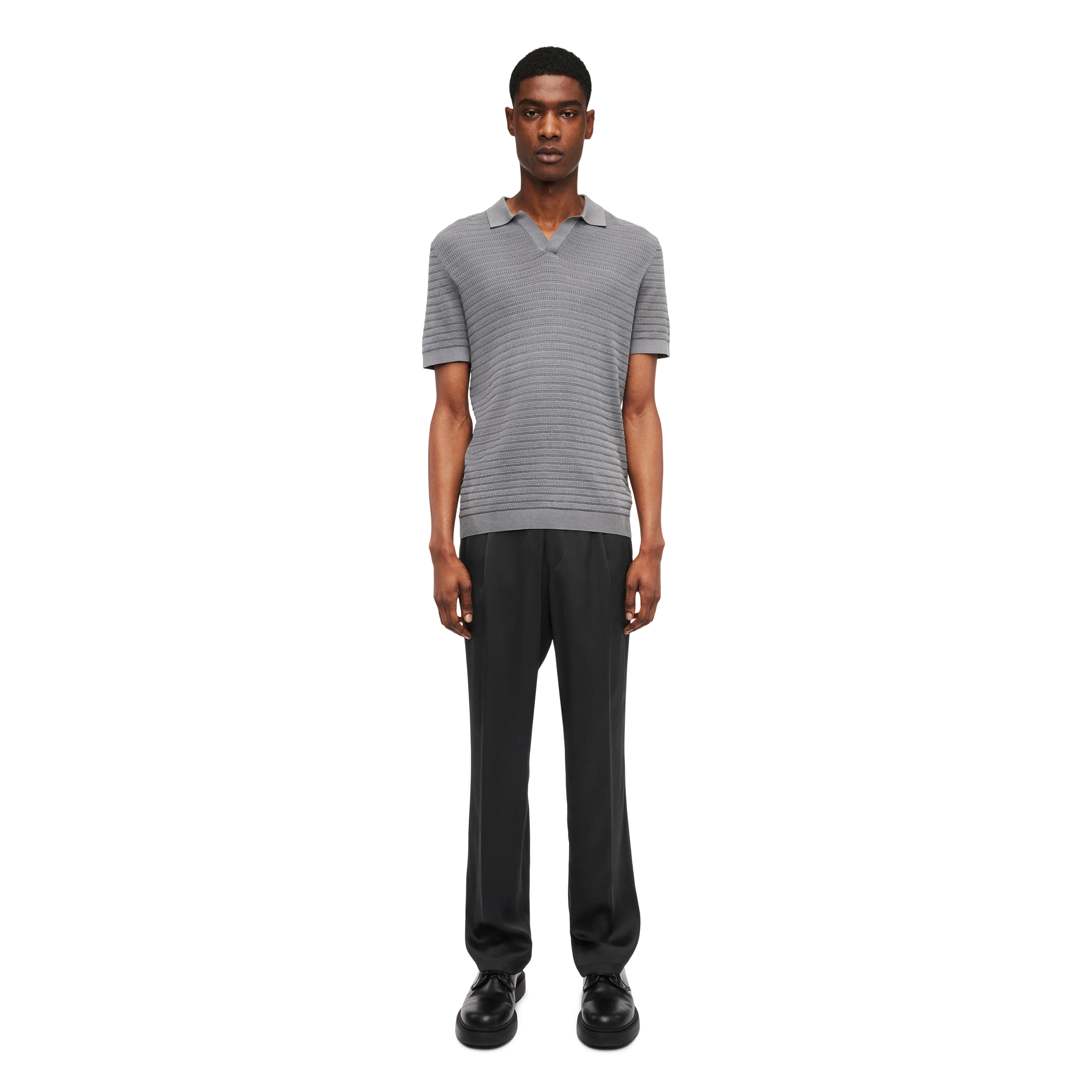 Braian Polo Shirt 420052 granite grey - Image 3