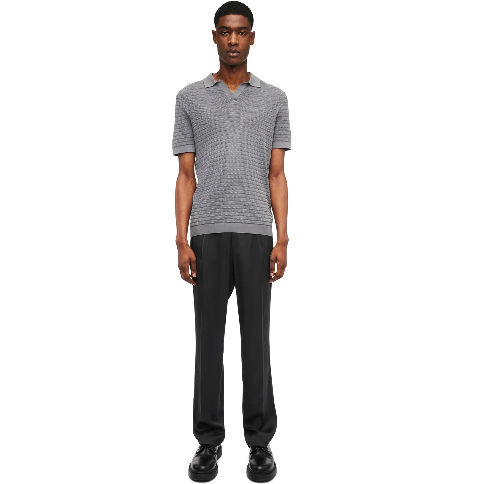 Braian Poloshirt 420052 granite grey