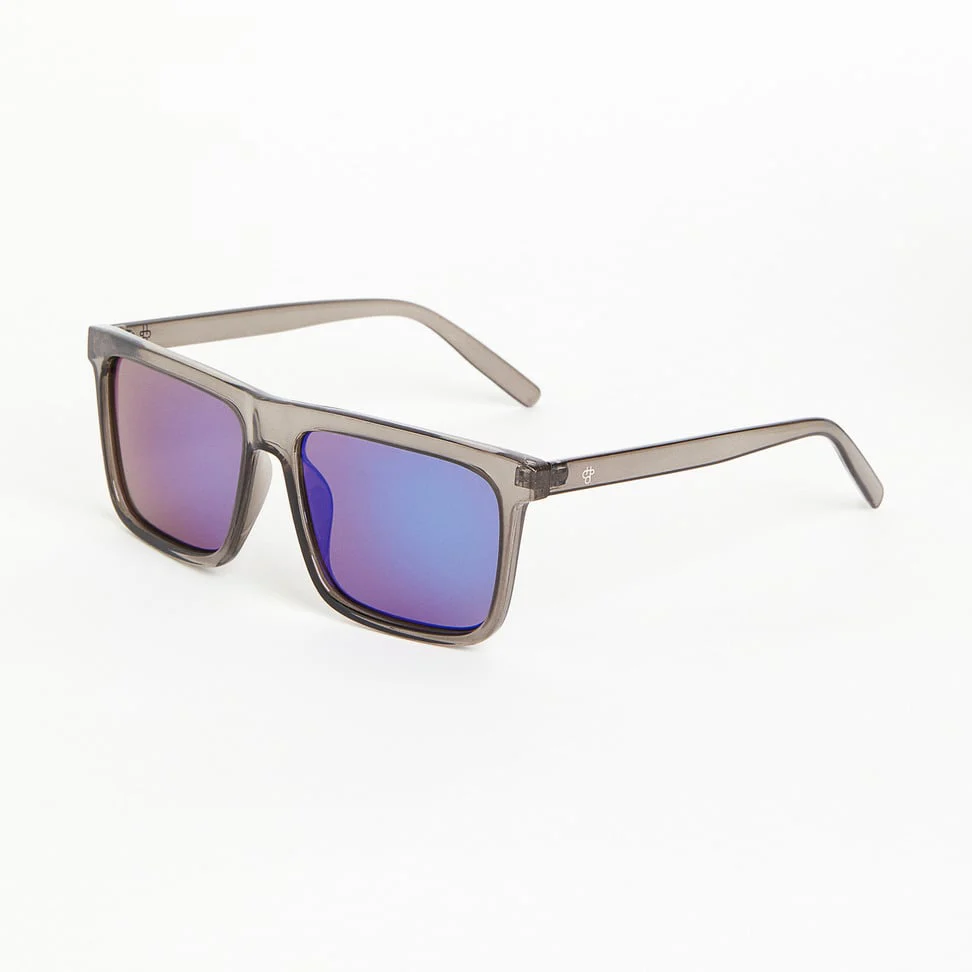 Bruce Sunglasses grey/blue mirror - Image 2