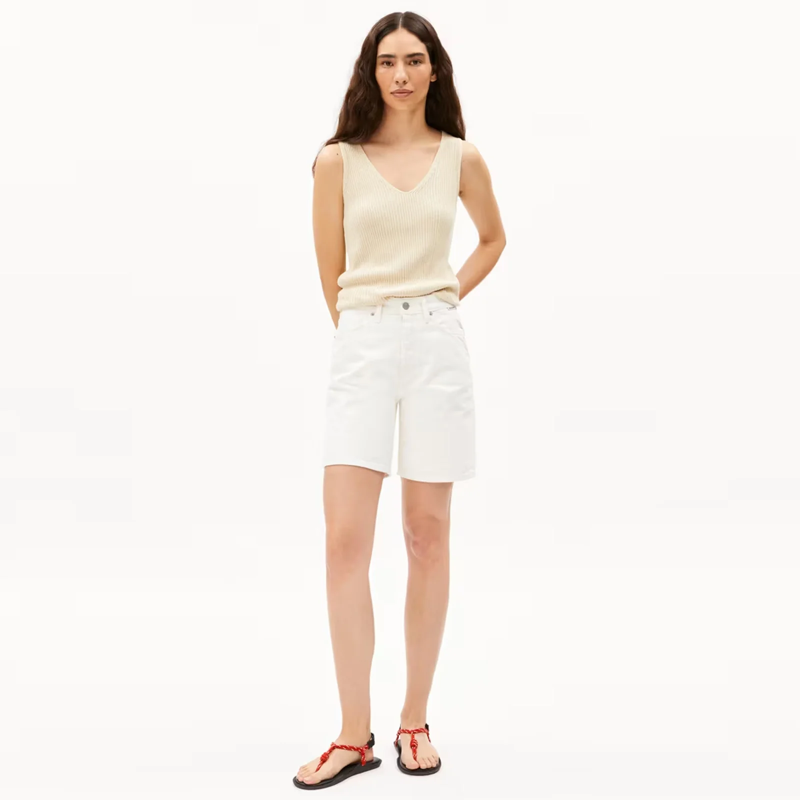 Caaro Lino Top raw white - Image 3
