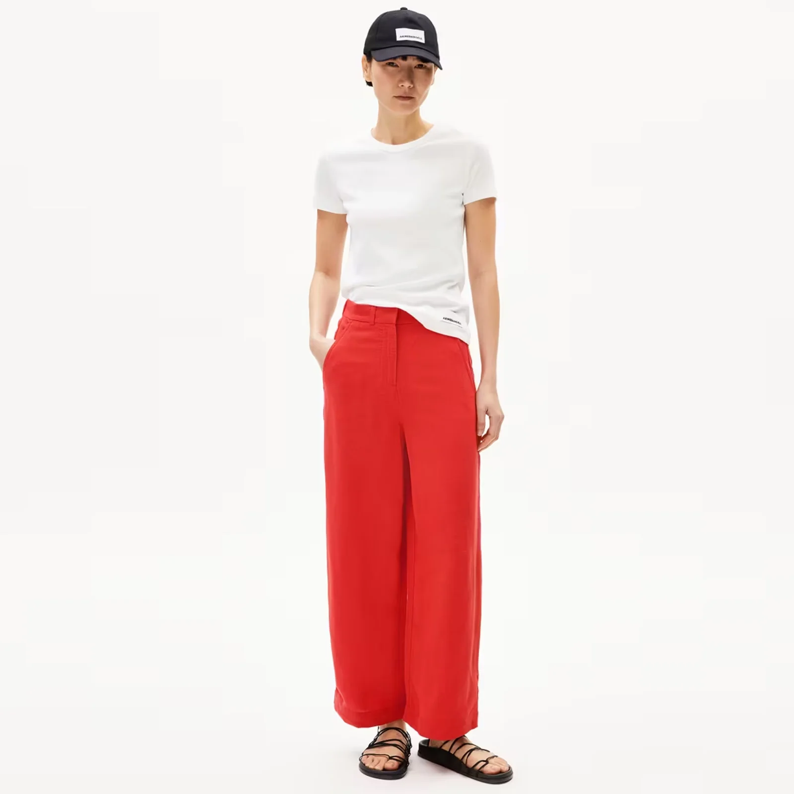 Caarunus Lino Pants coral blush - Image 3