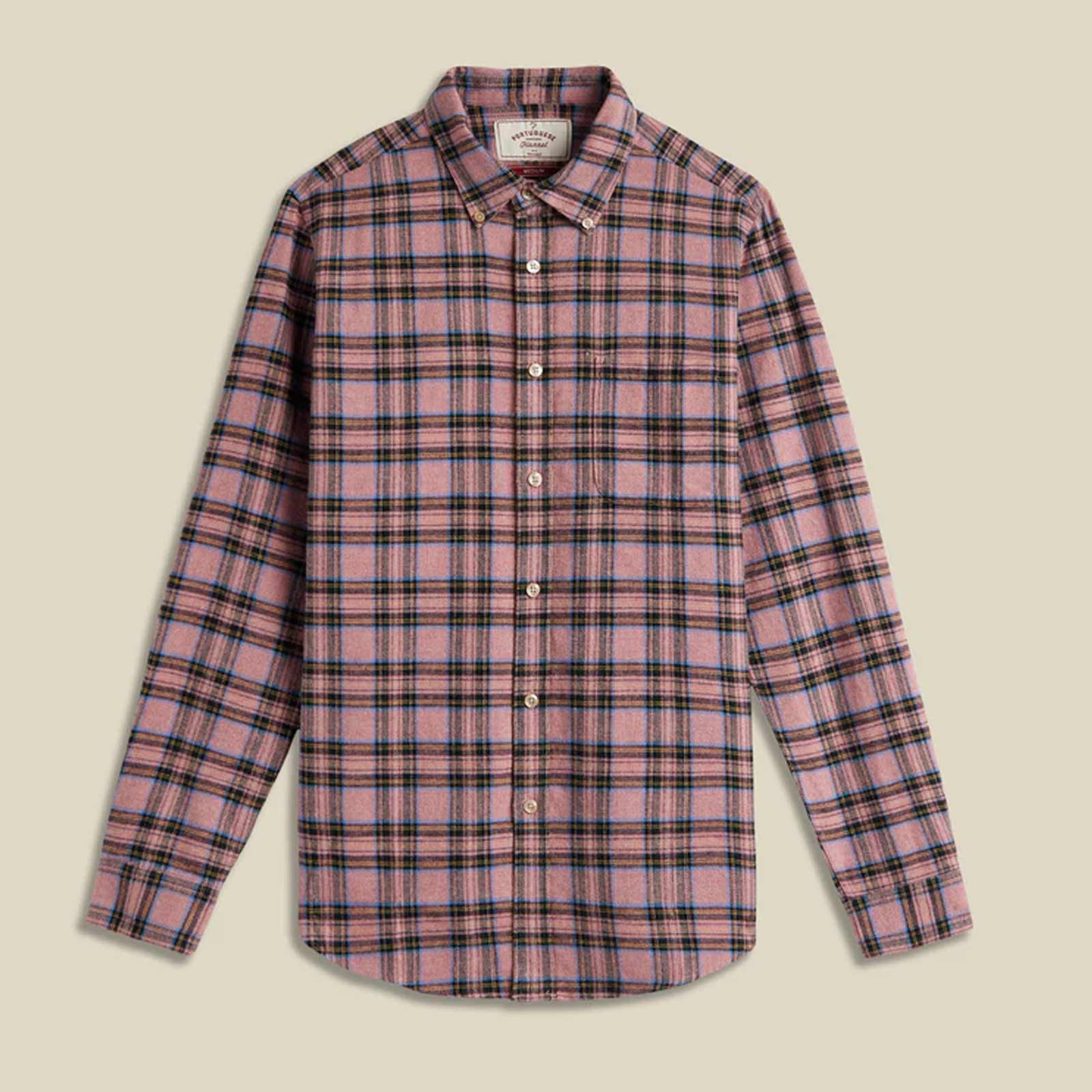 Cais Flannel Shirt rose