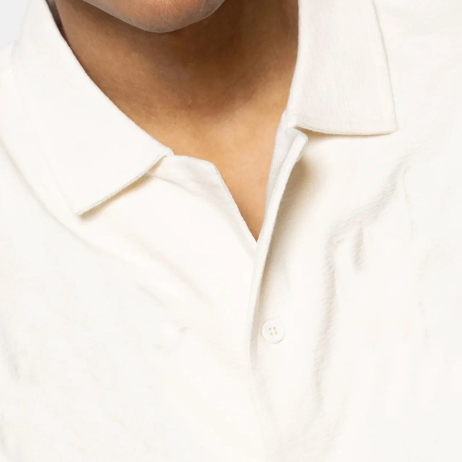 Calton Structured SS Shirt ecru - Image 3