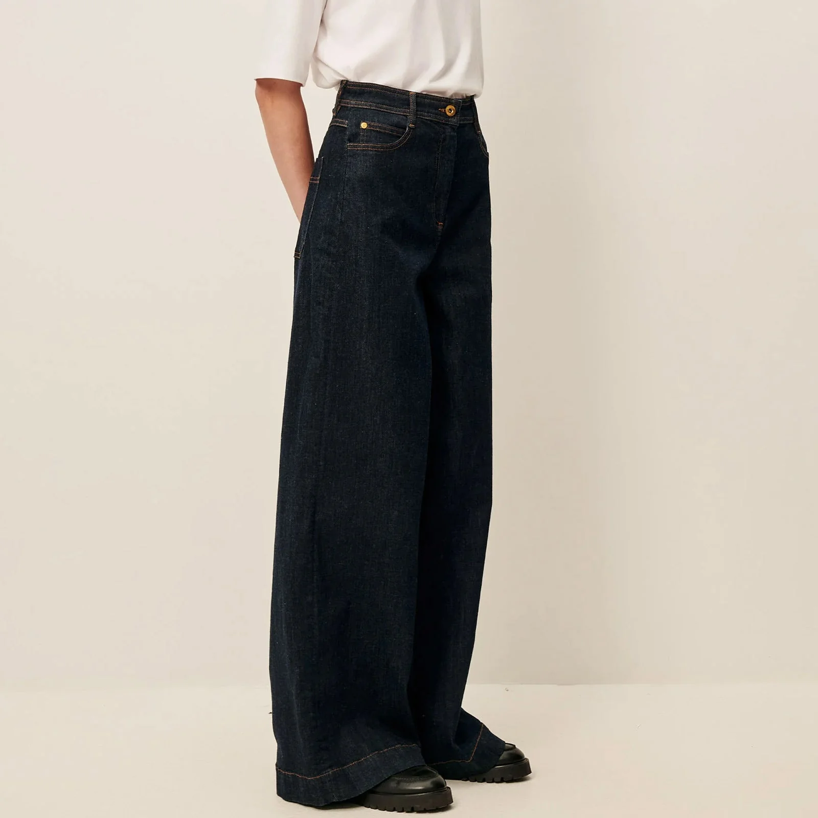 Captain Denim Pants rince - Image 3