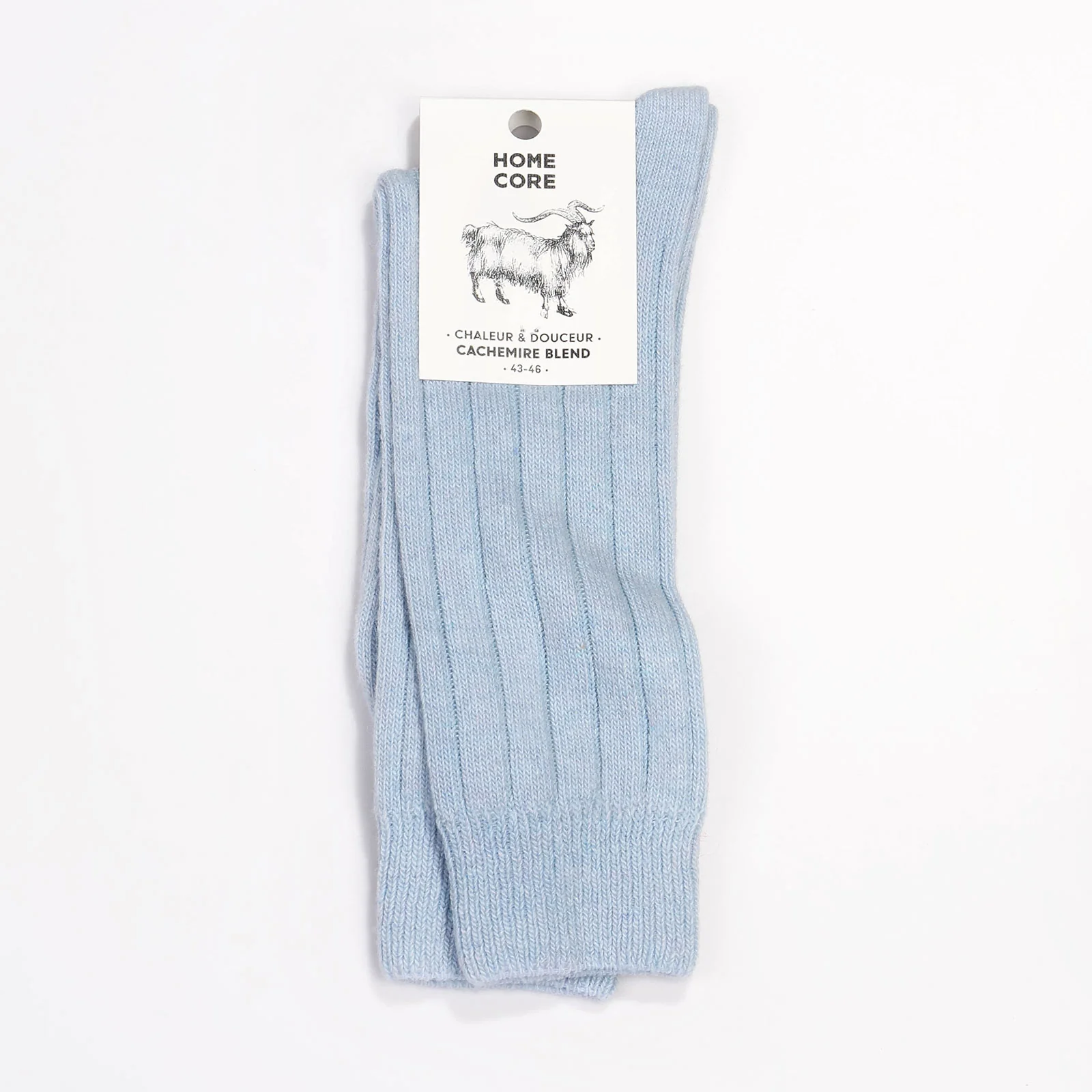 Cashmere Blend Socks baby blue