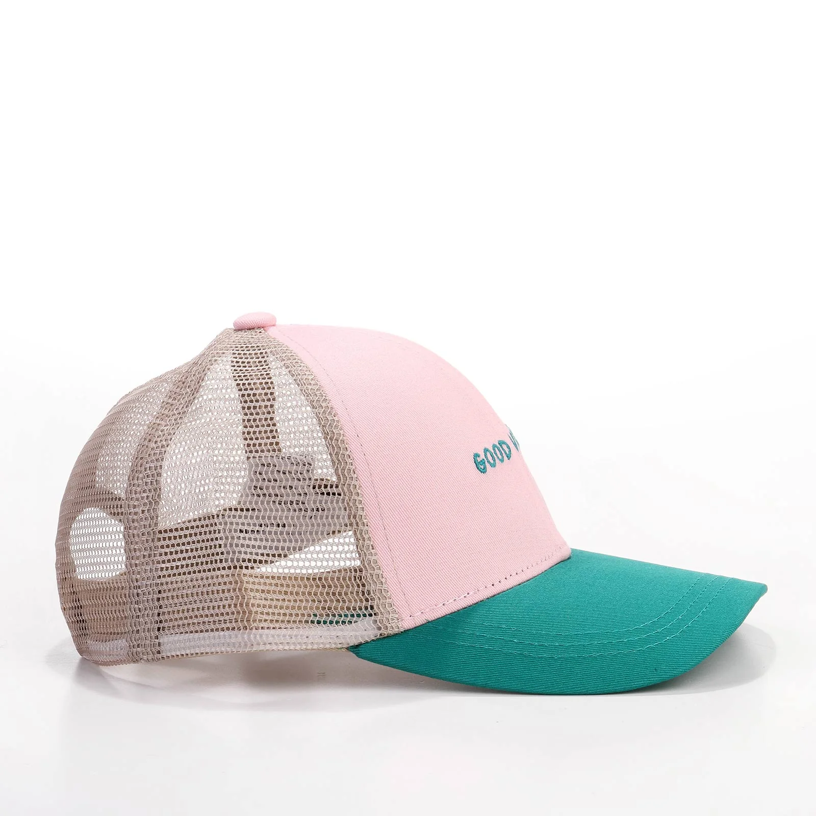 Cassini Cap Good Vibes pink/green/beige - Image 2