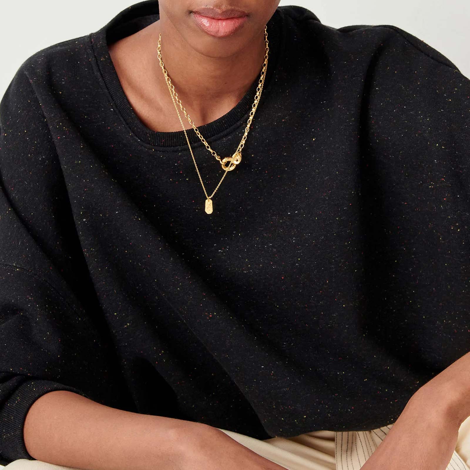 Chebbi Oversized Sweat black granite - Image 3