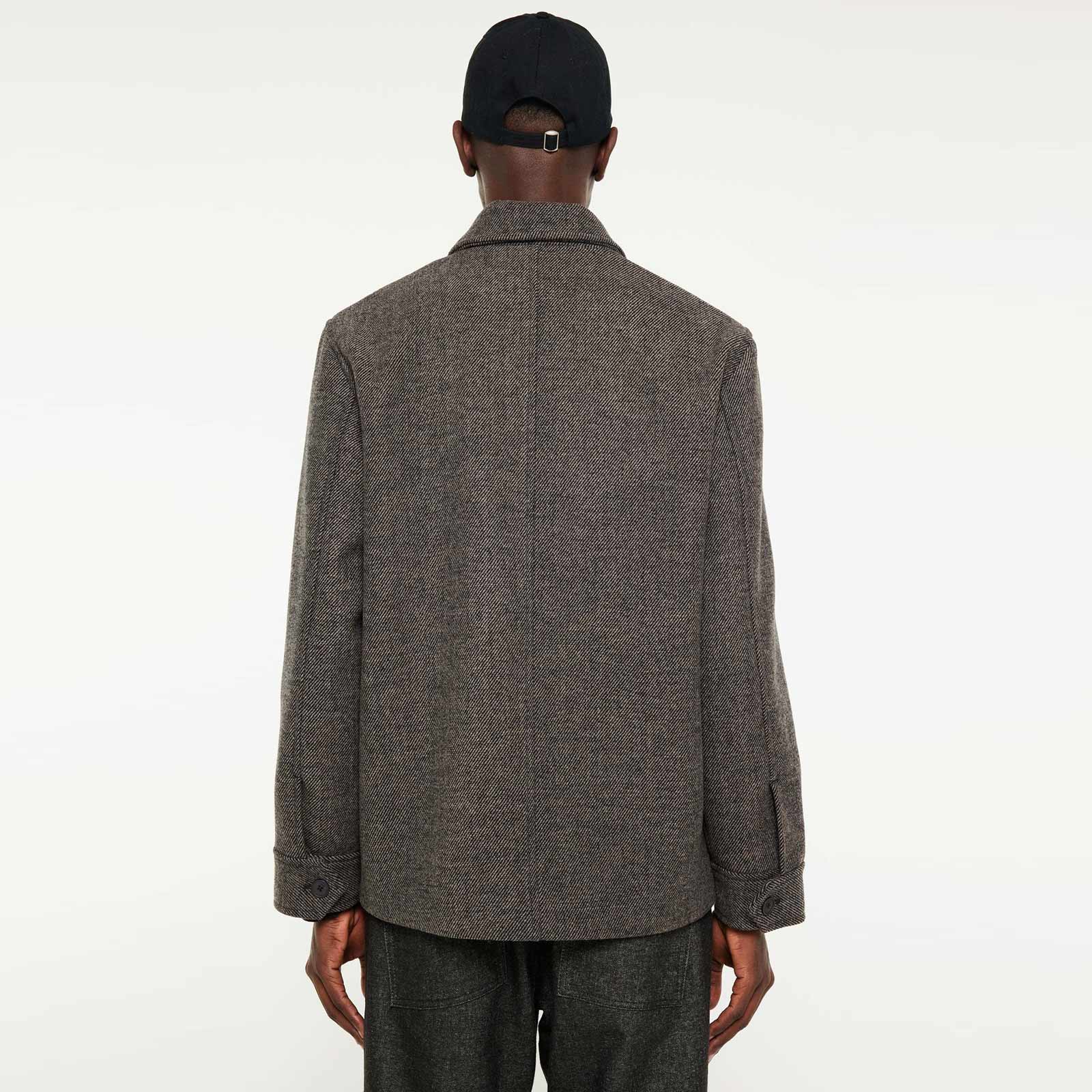 Ciaran Car Coat salt & pepper - Image 2