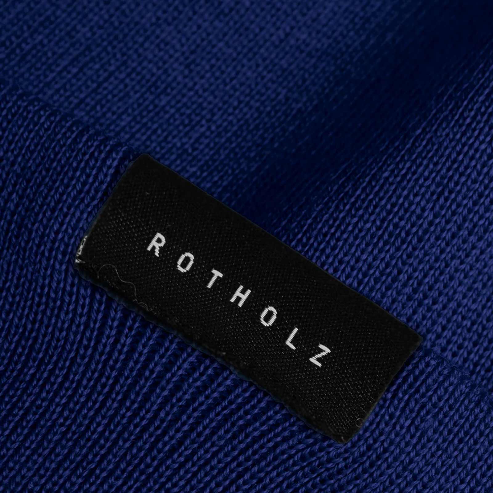 Classic Ribbed Beanie royal blue - Image 2