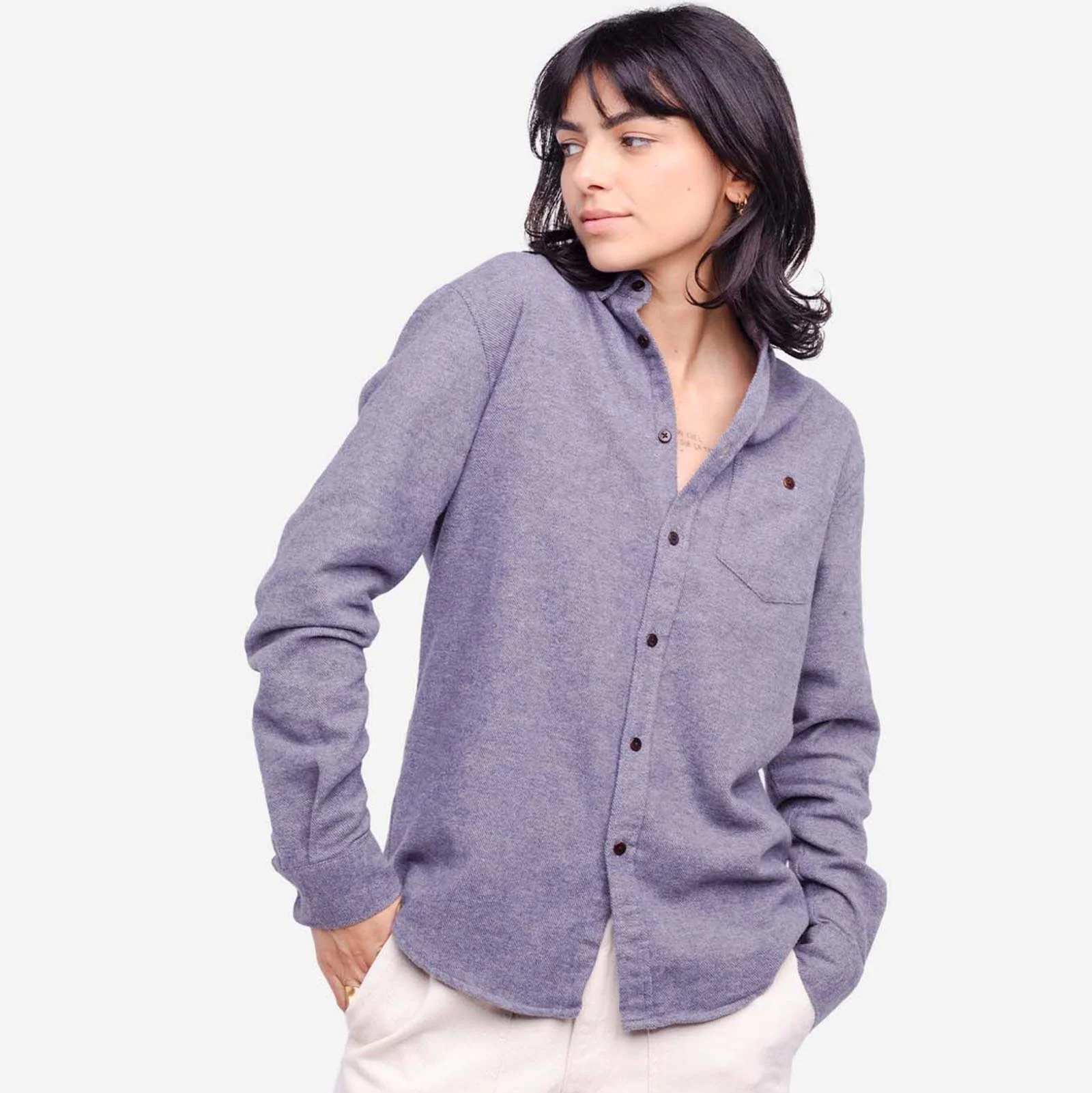 Classico Shirt grey blue - Image 2