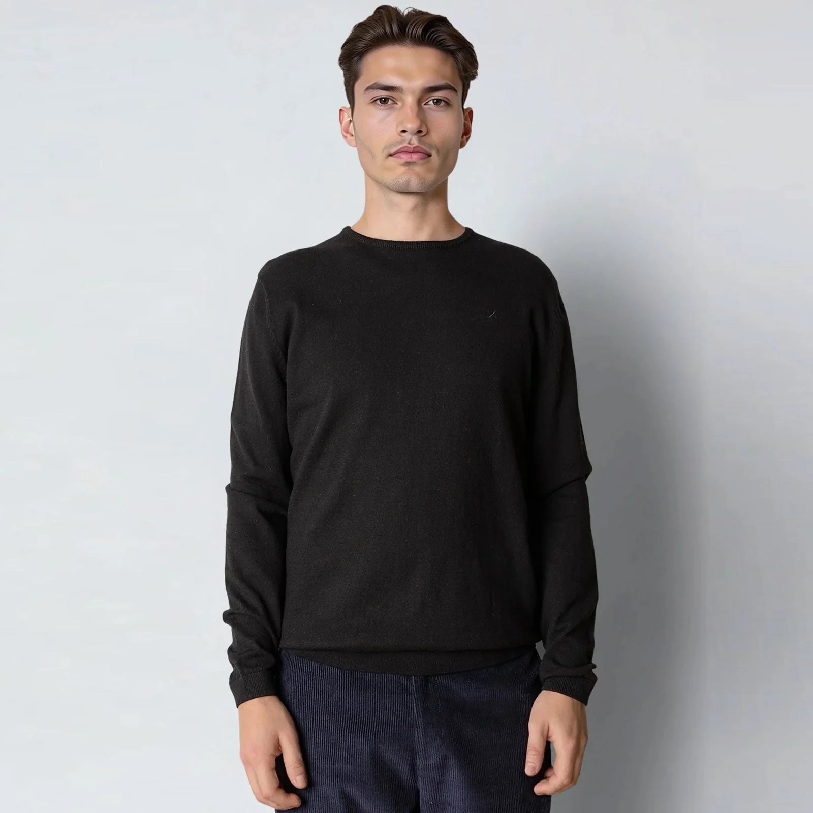 Claude Crewneck Jumper black
