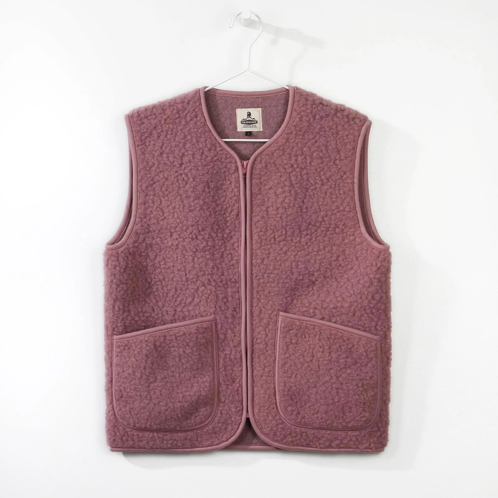 Coldbreaker Pepitco Wool Vest venetian pink