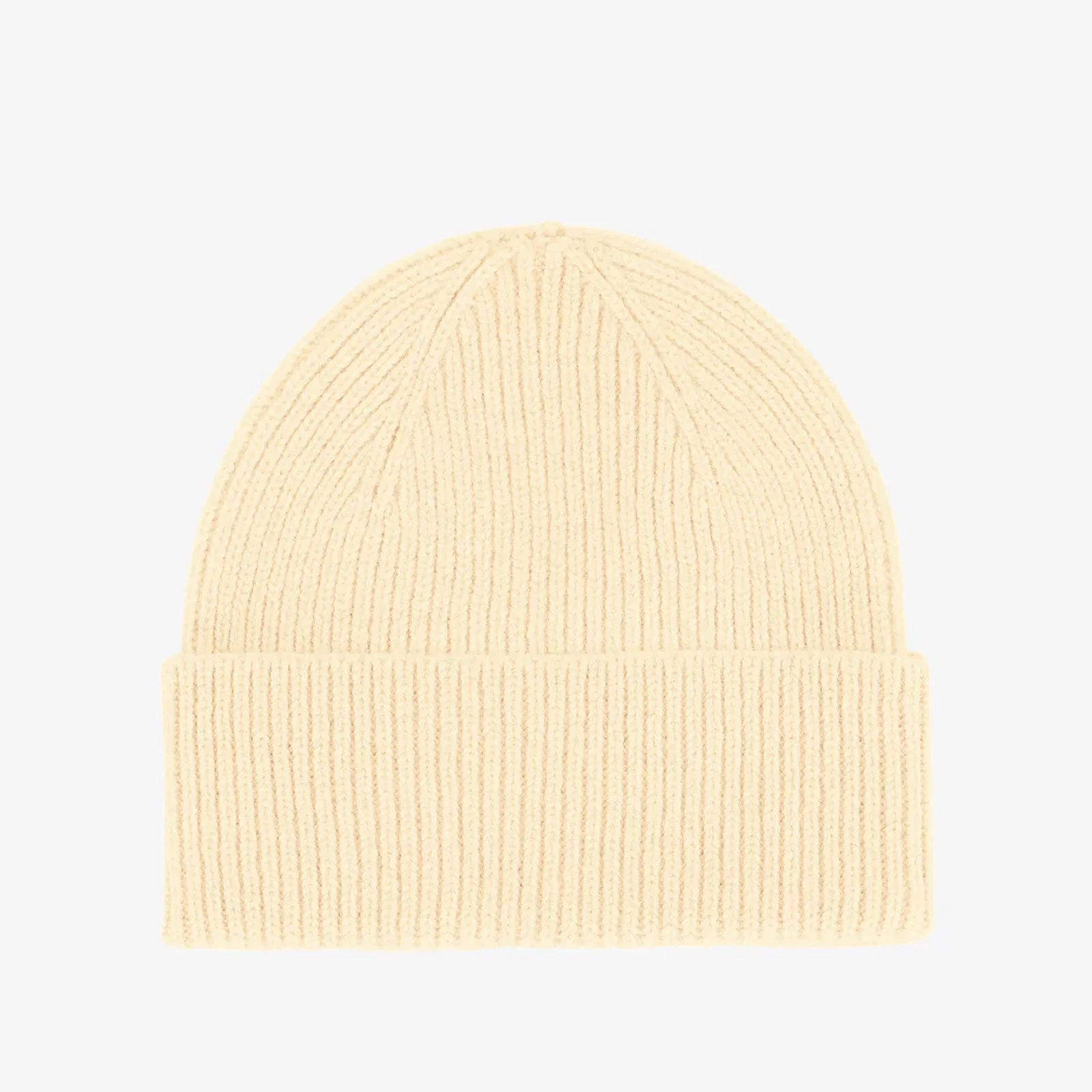 Merino Wool Beanie soft yellow