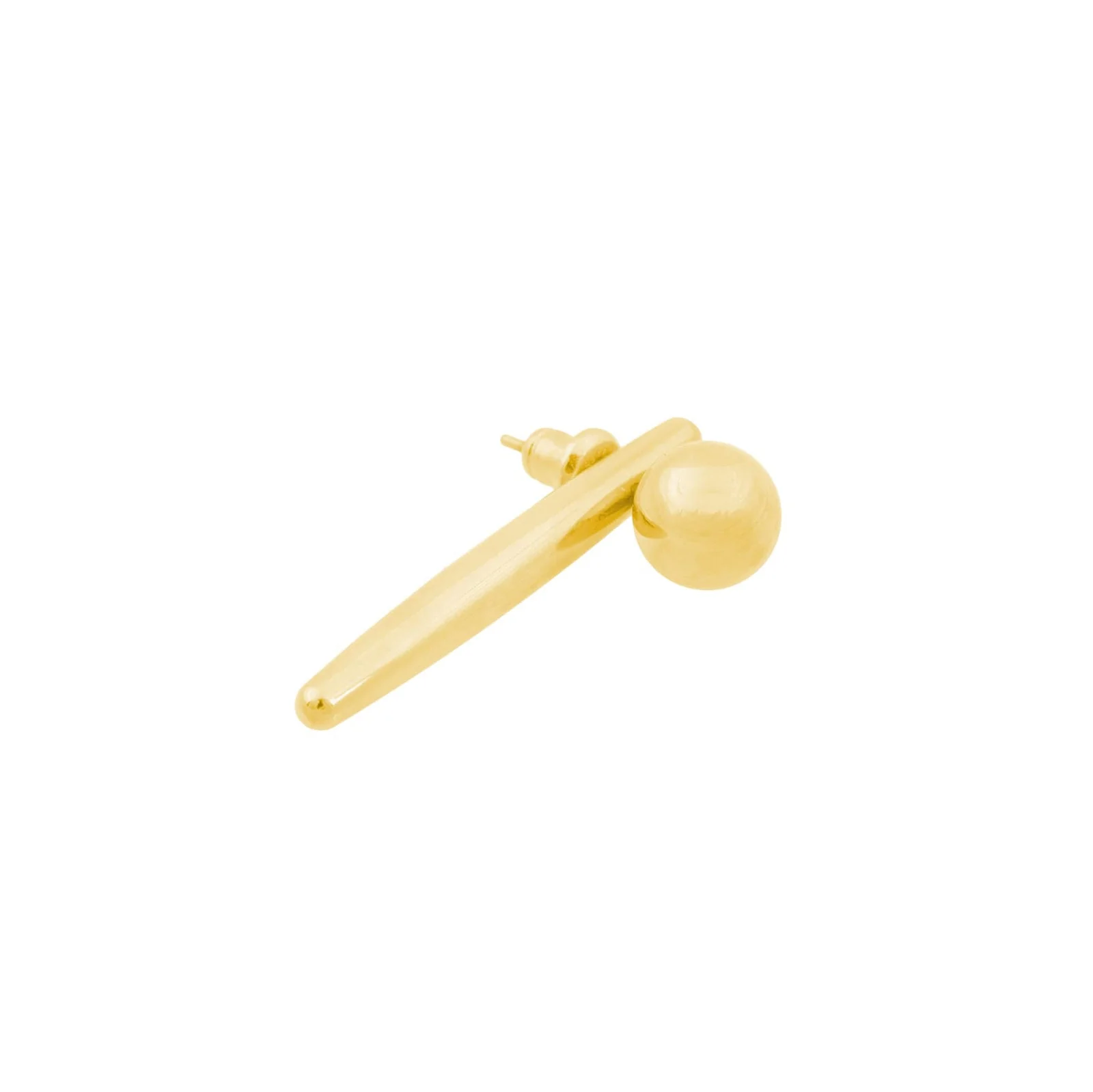 Conflicting Earrings gold - Image 2