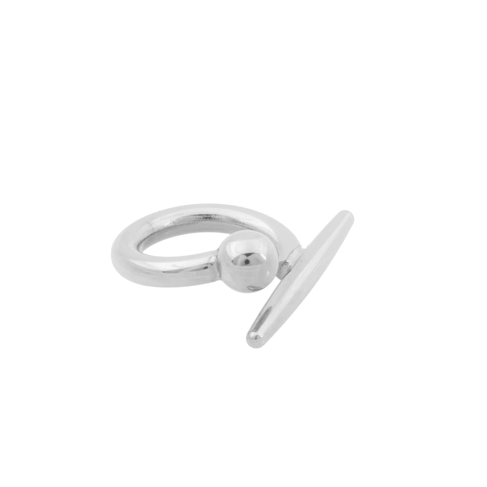 Conflicting Ring silver