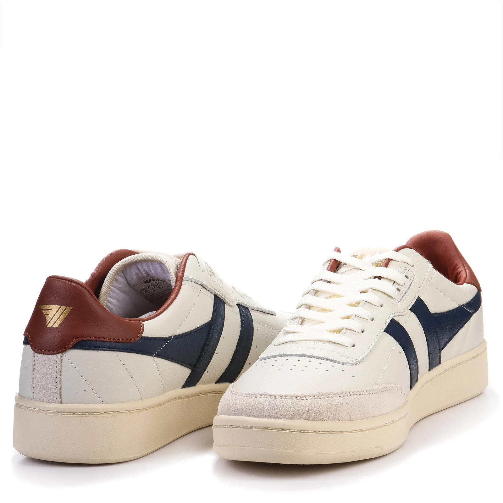 Contact Leather off white/navy/rust - Image 3