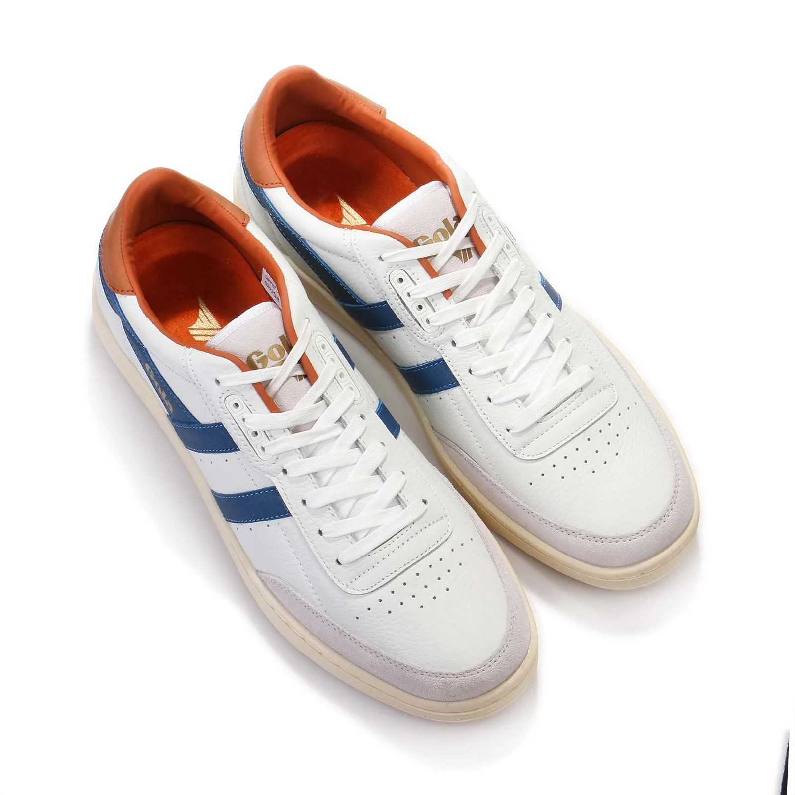 Contact Leather white/m.blue/m.orange - Image 4