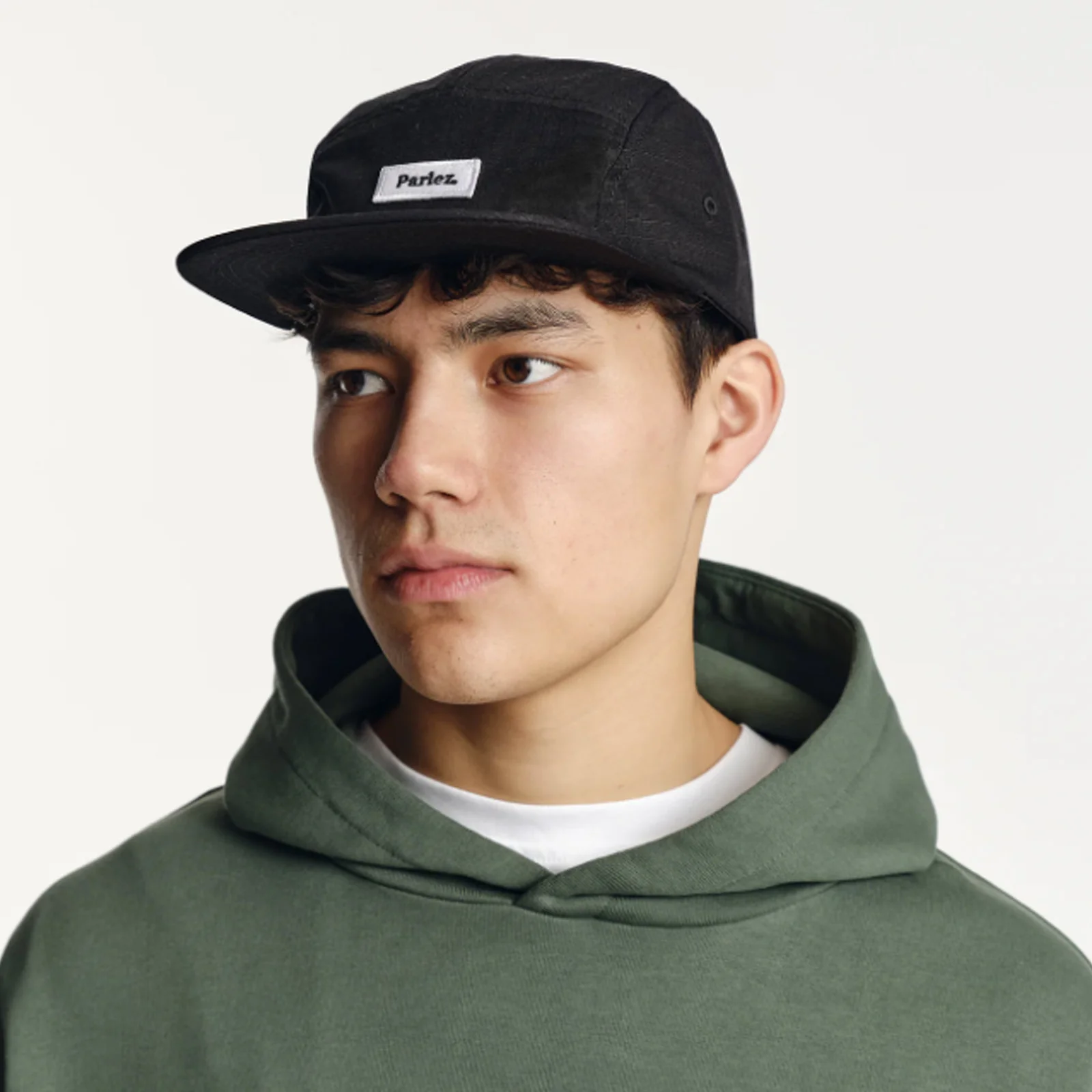 Cover 5 Panel Cap black - Image 2