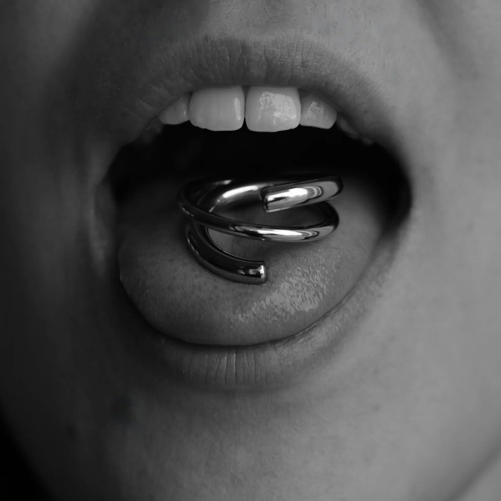 Cutted Ring silver - Image 3