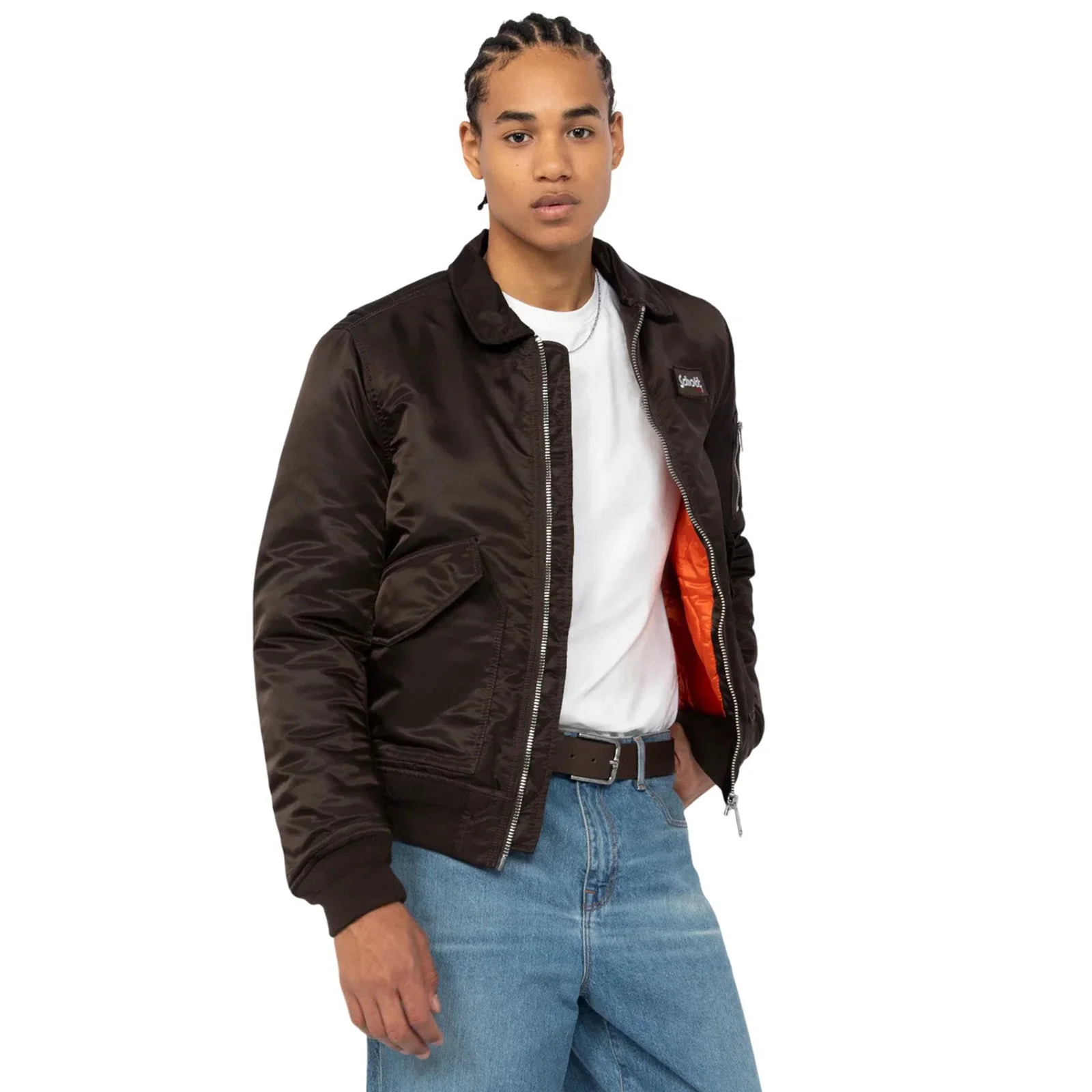 CWU Regular Fit Blouson dark brown - Image 4