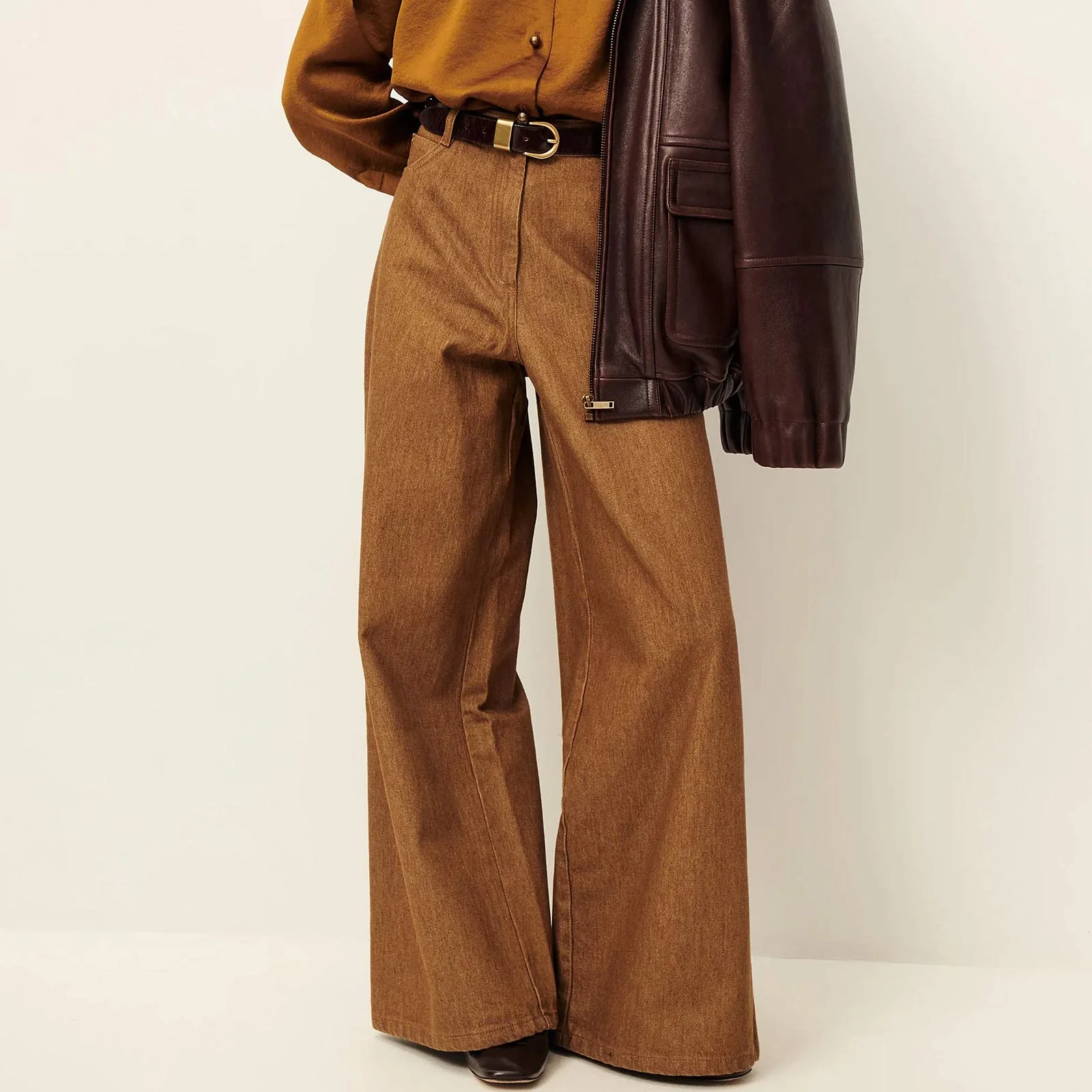 Dalt 5 Pocket Jeans bronze