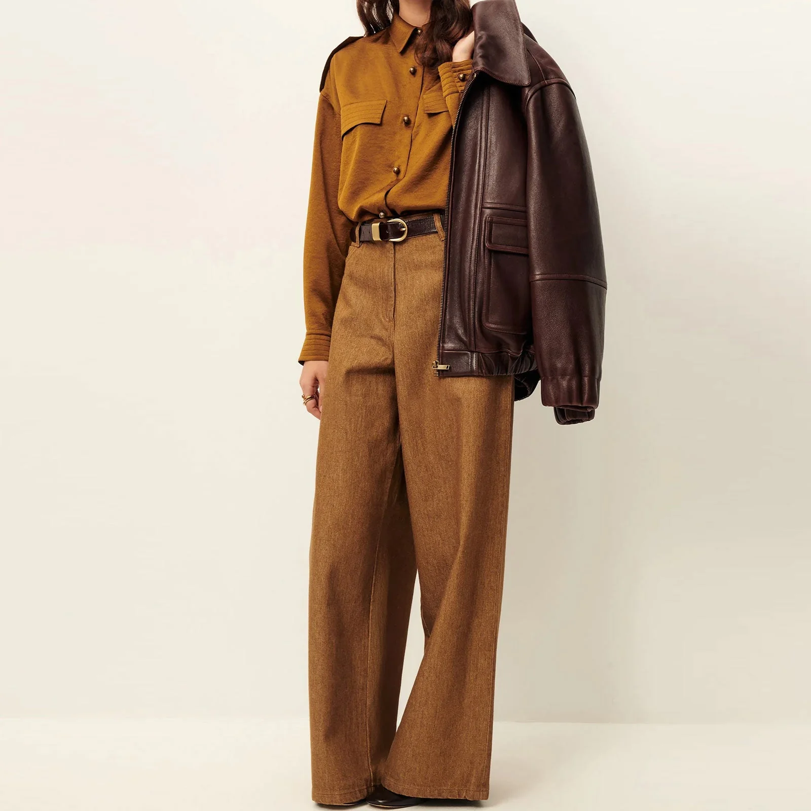 Dalt 5 Pocket Jeans bronze - Image 3