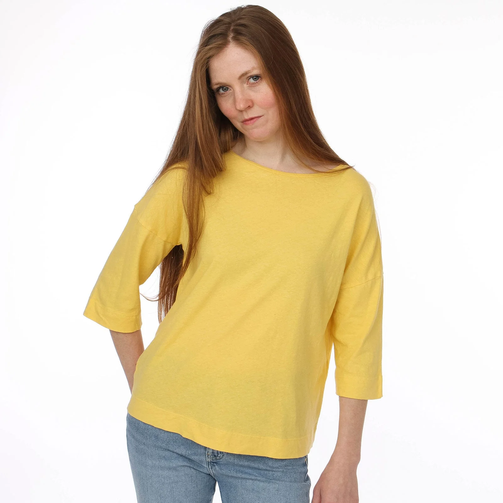 Damerata T-Shirt ocre