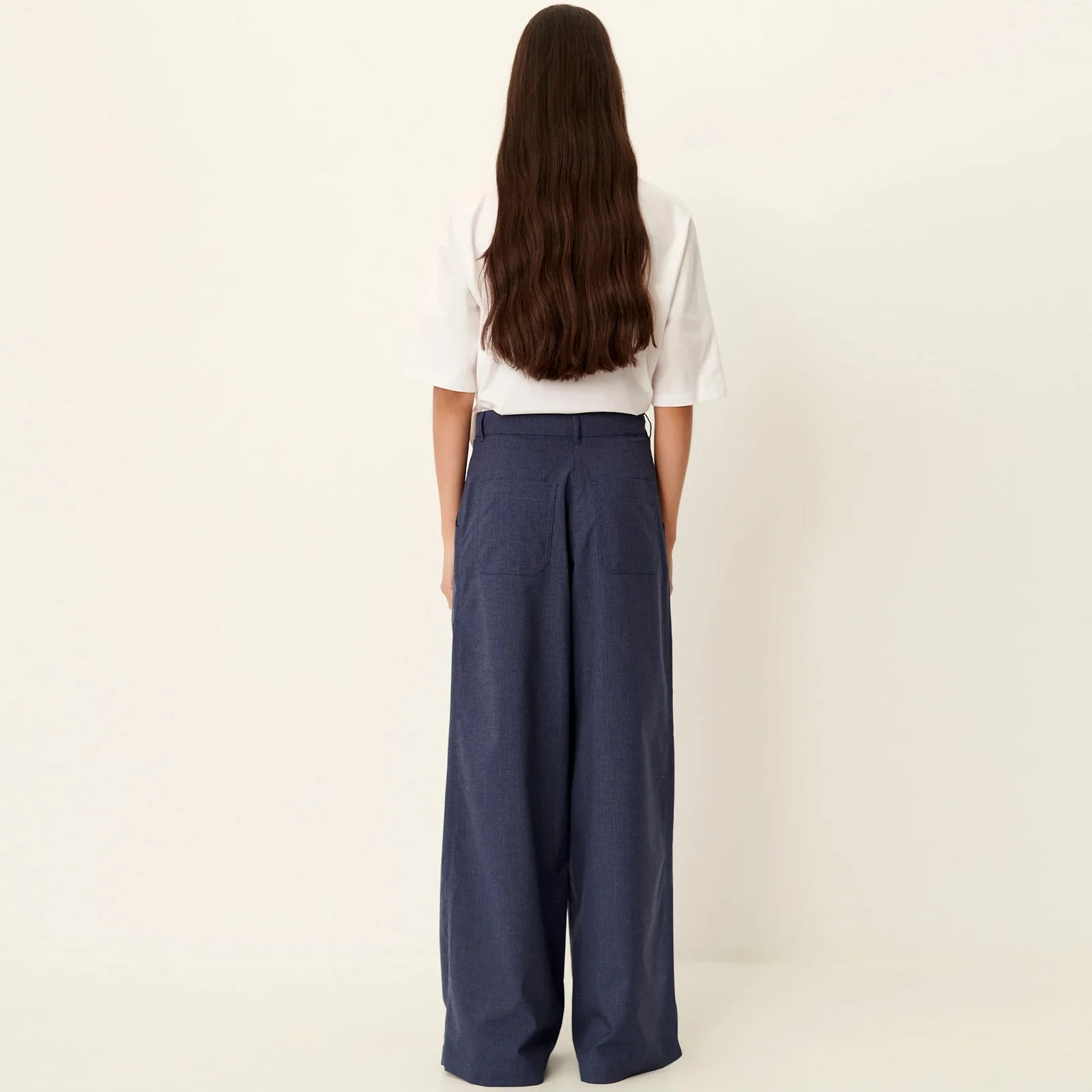 Dasum Wide Pants blazer blue - Image 2
