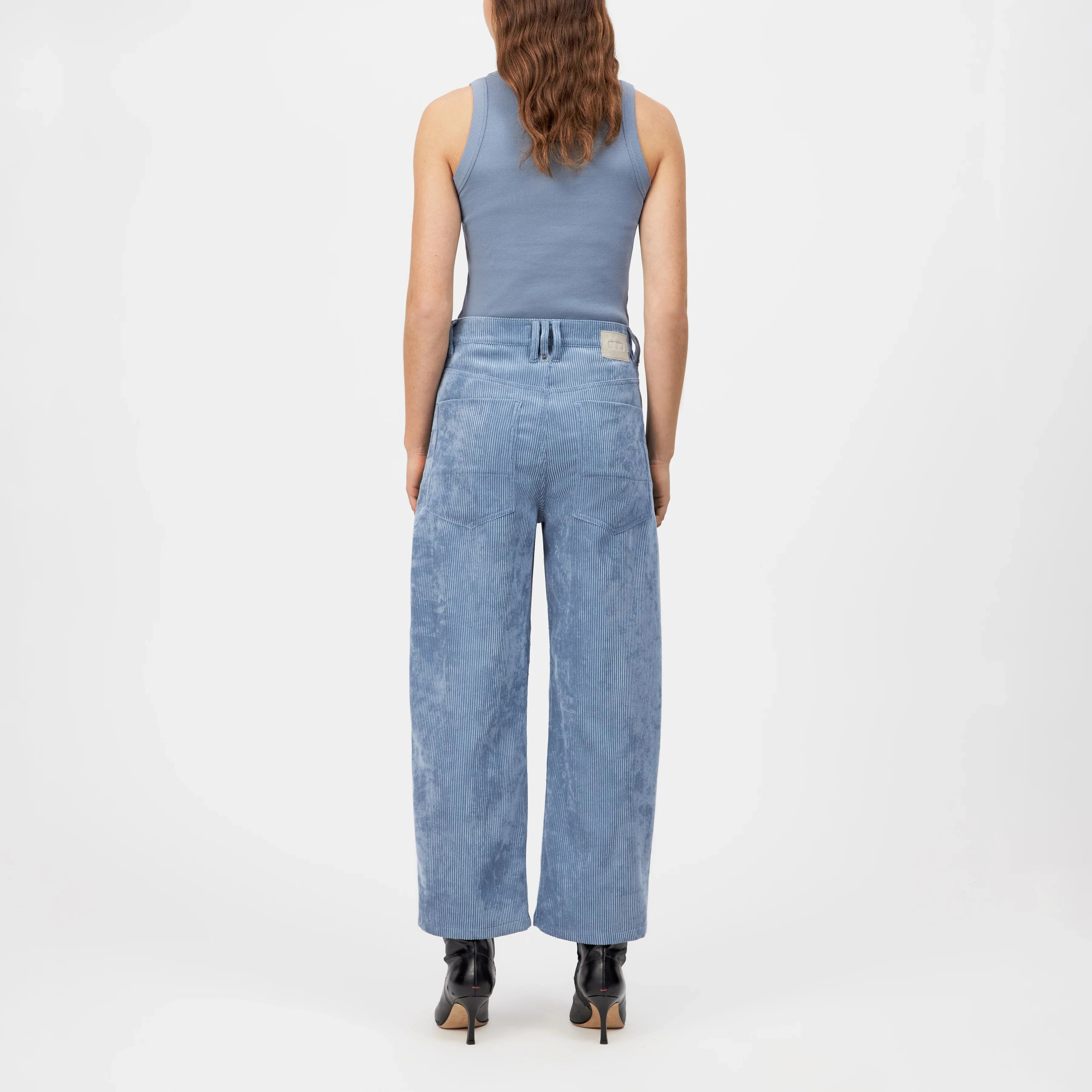 Derive Cord Pants 132041 flint stone - Image 2