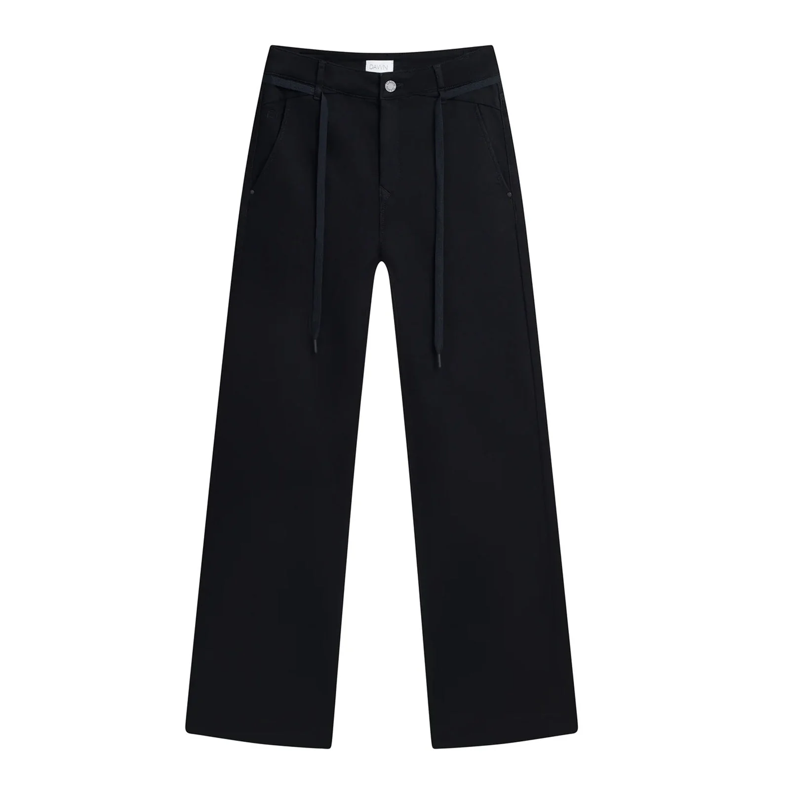 Dew French Pocket Flared Jeans 318 stay black - Image 6