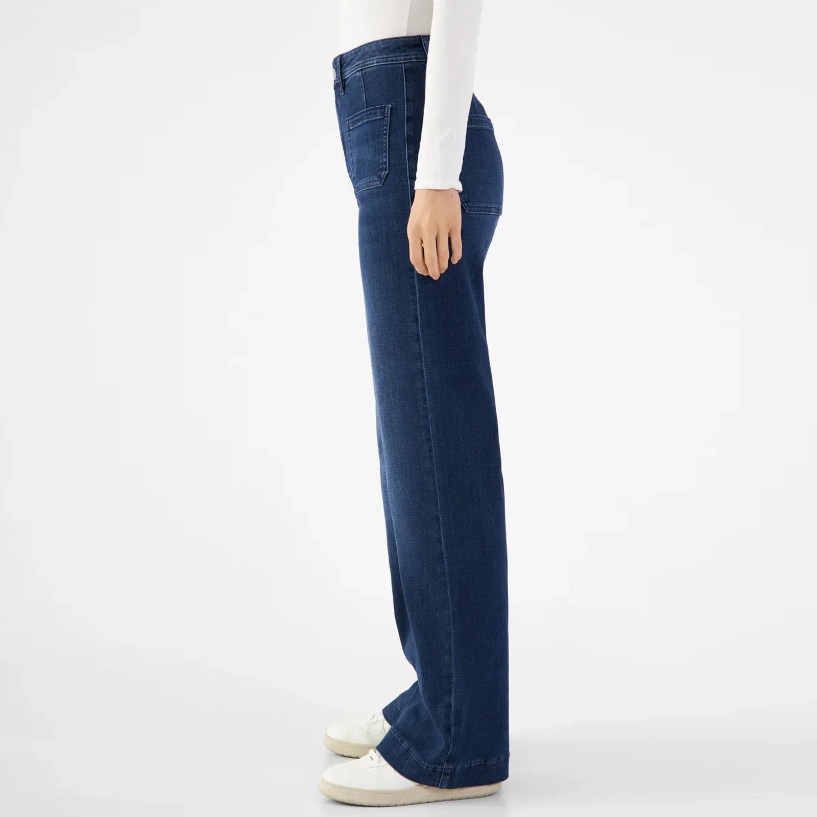 Dew Sailor Flared Jeans dark blue - Image 3