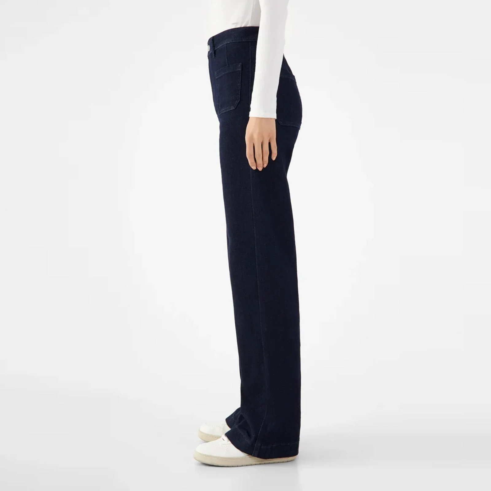 Dew Sailor Flared Jeans raw blue - Image 2