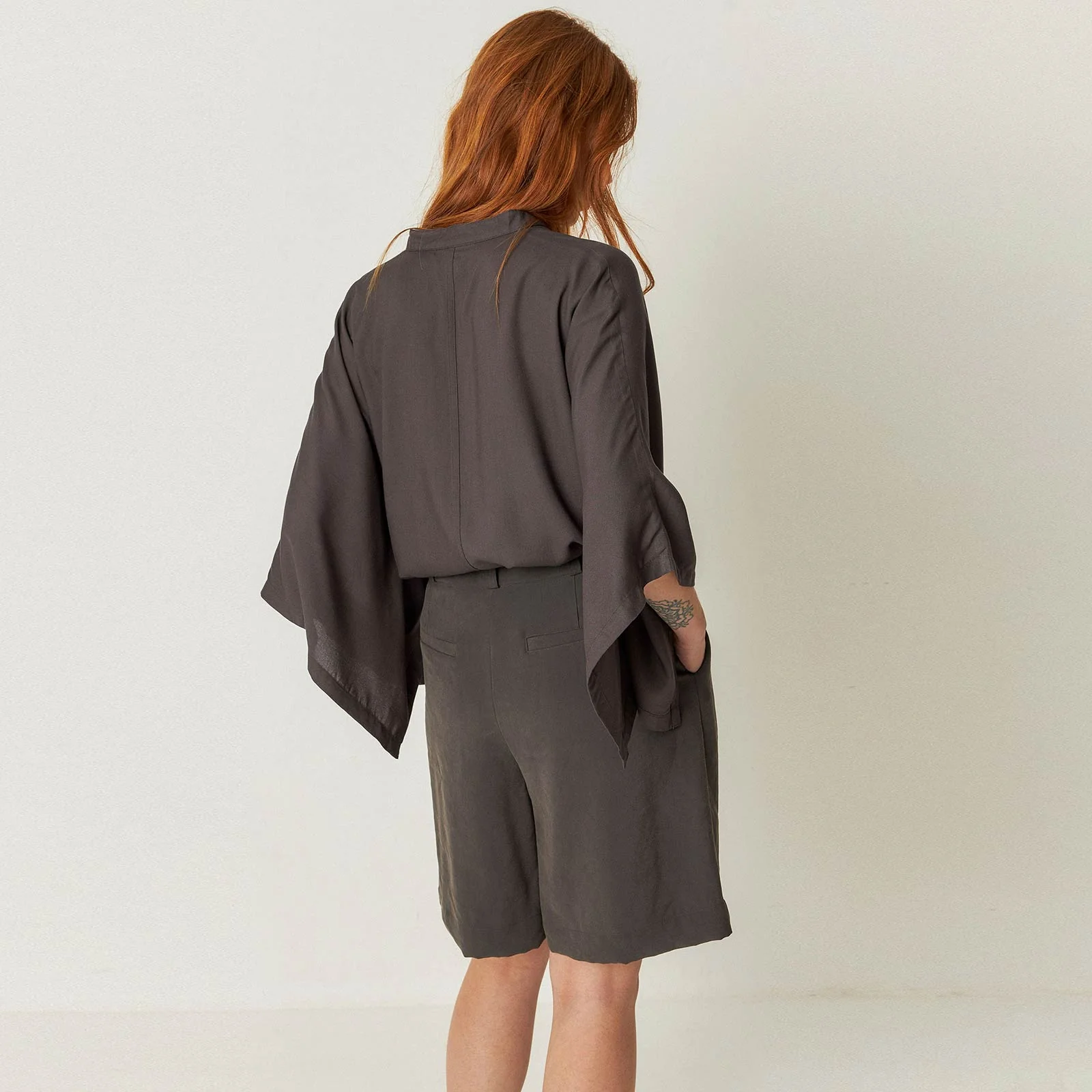 Doltza Shirt dark khaki - Image 3