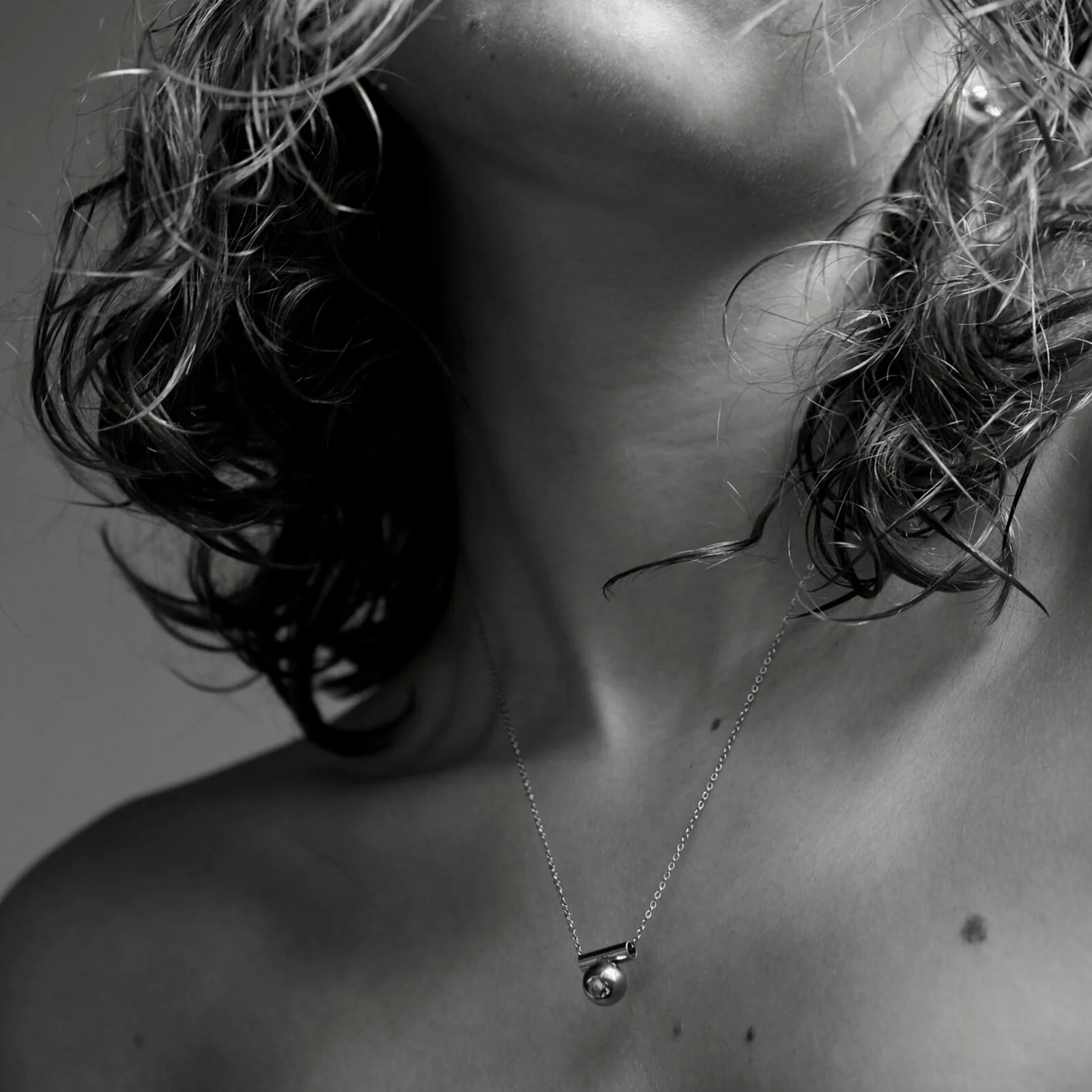 Dot Necklace silver - Image 3