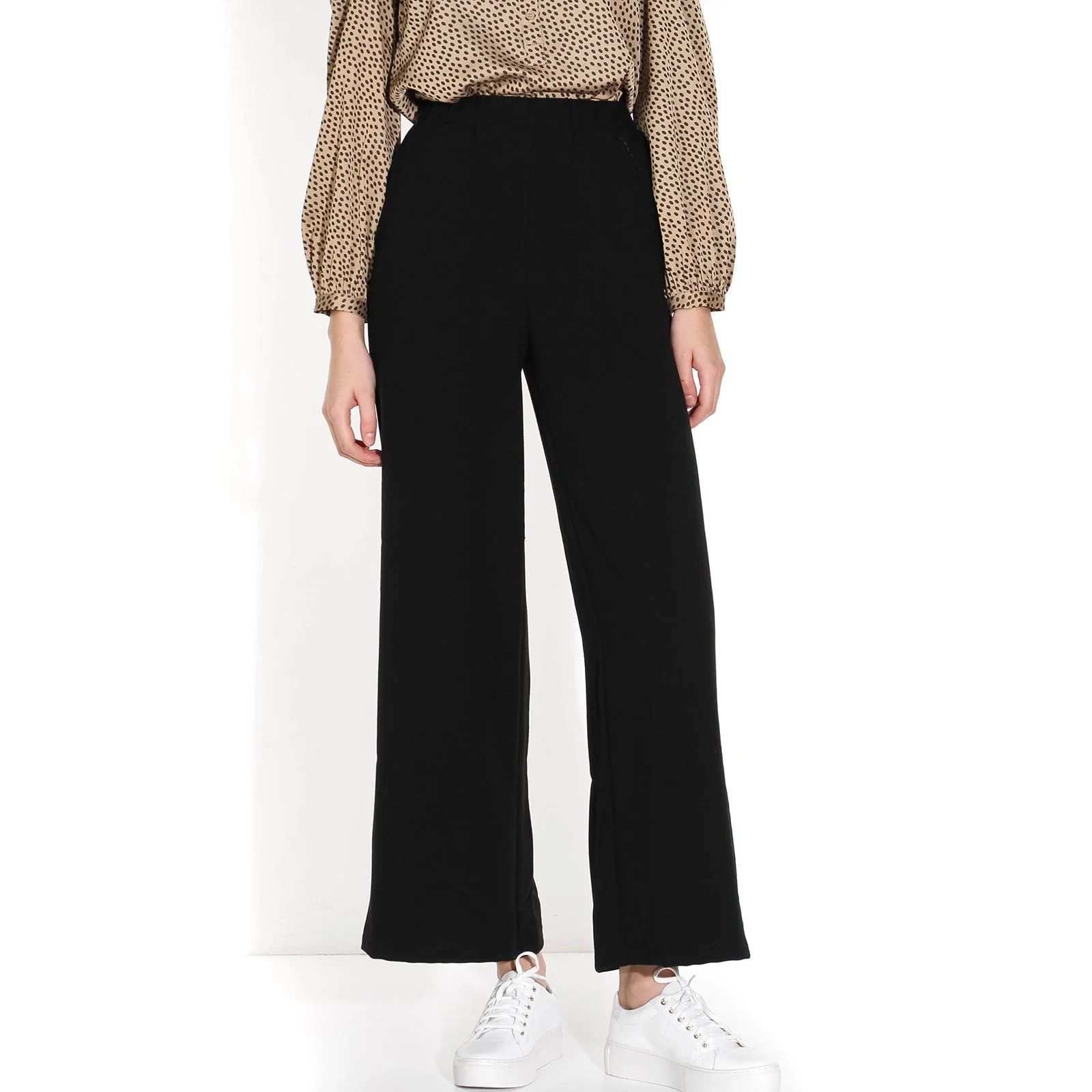 Bell Trousers black - Image 3