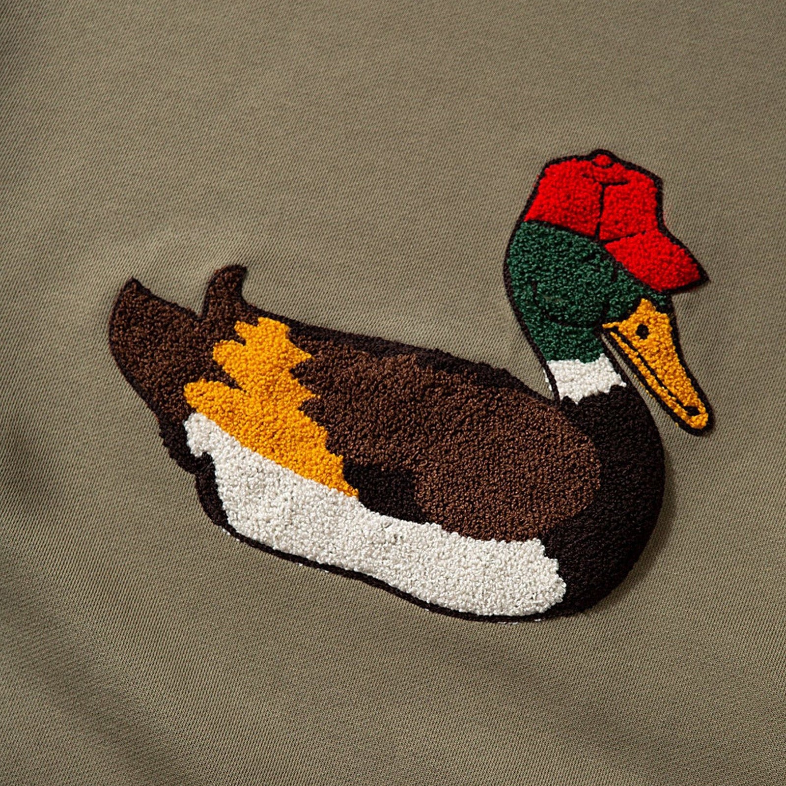 Duck Hunt Sweatshirt plain khaki - Image 2