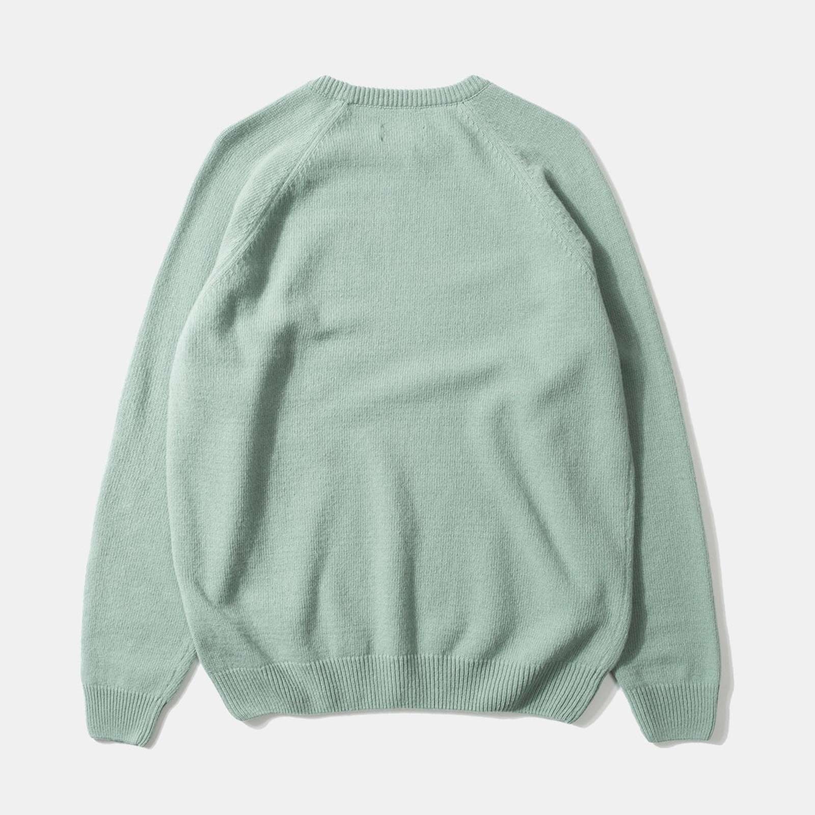 Duck Patch Jumper plain sage green - Image 2