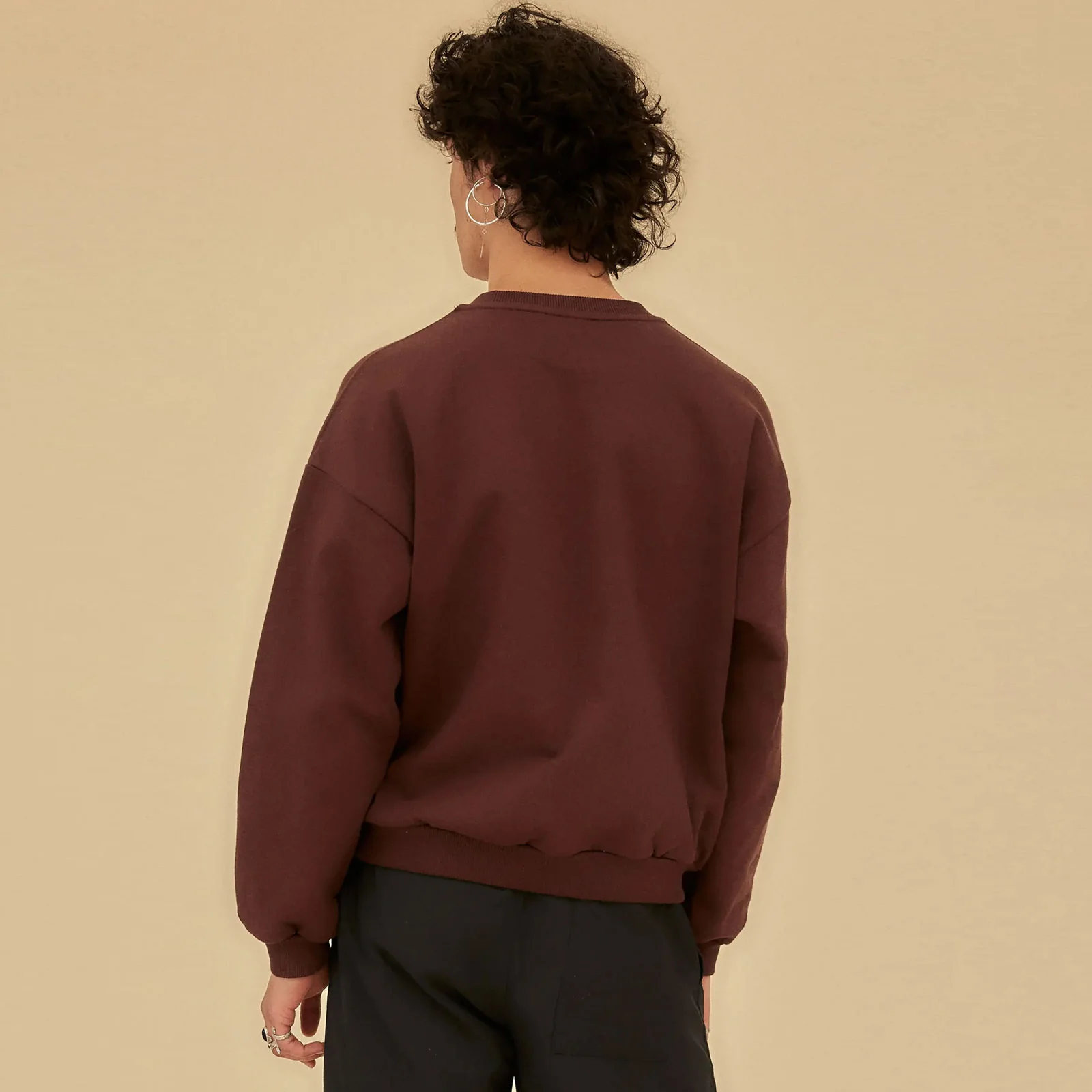 EDO Organic Crewneck plum wood - Image 2