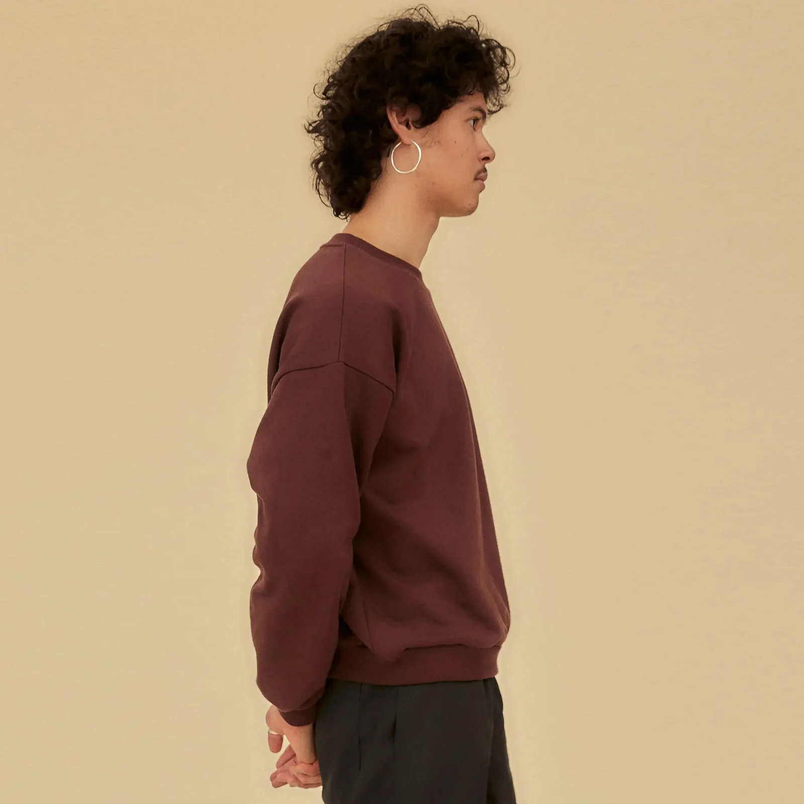 EDO Organic Crewneck plum wood - Image 3