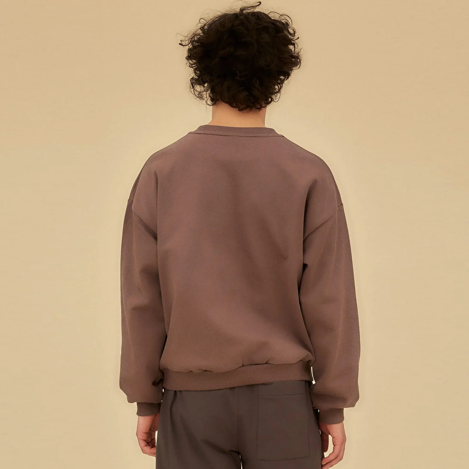 EDO Organic Crewneck smokey fig - Image 2