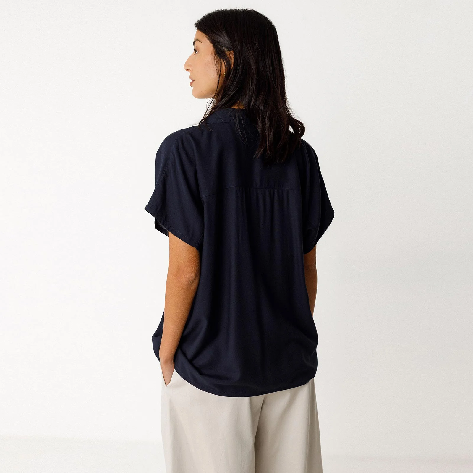 Elke Shirt navy - Image 2