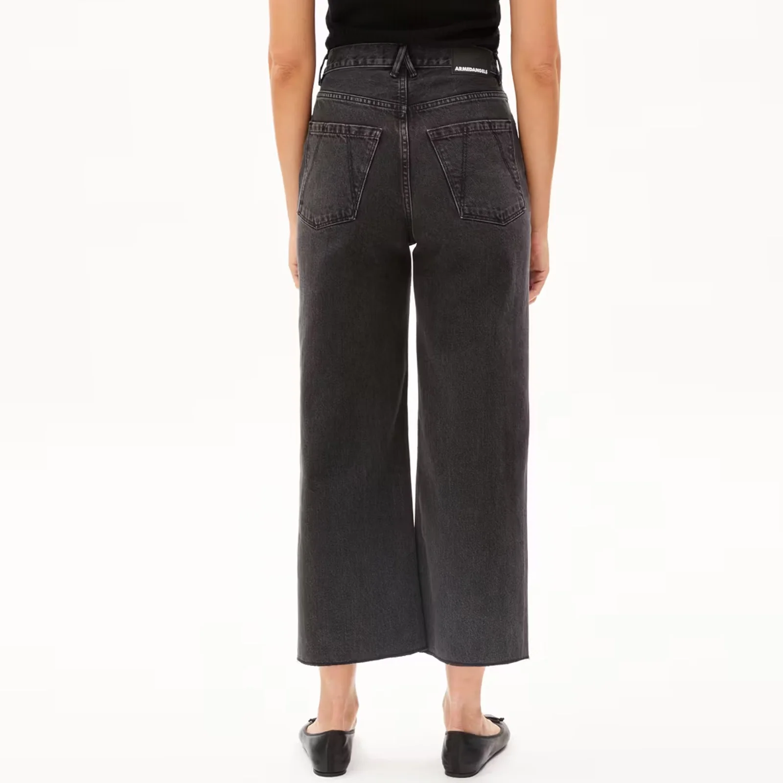 Enijaa Cropped Jeans ebony black - Image 4