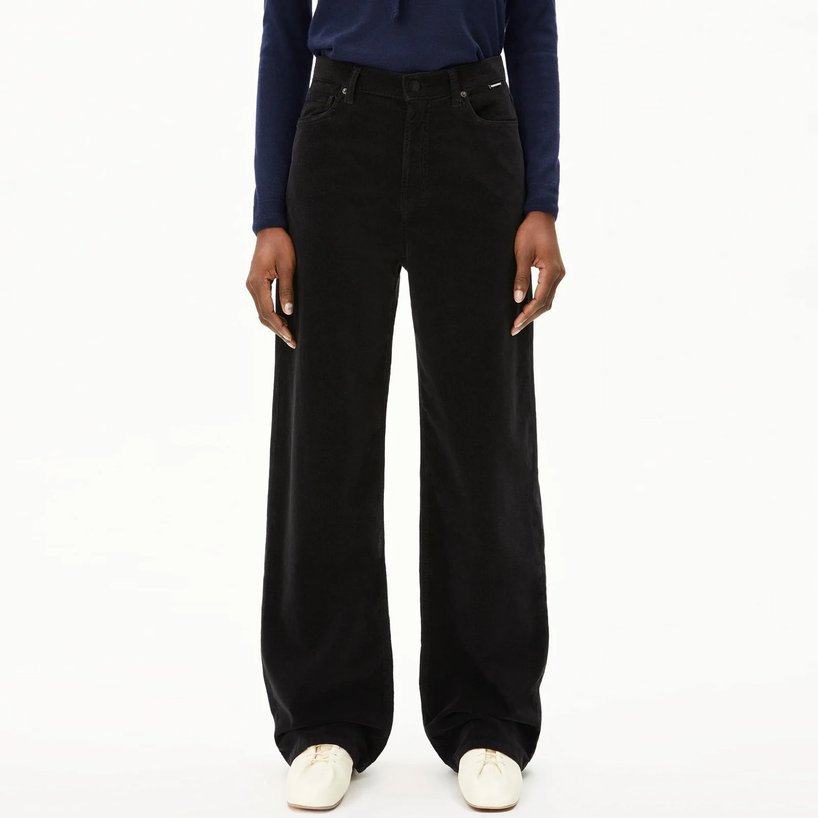 Enijaa Velvet Pants black